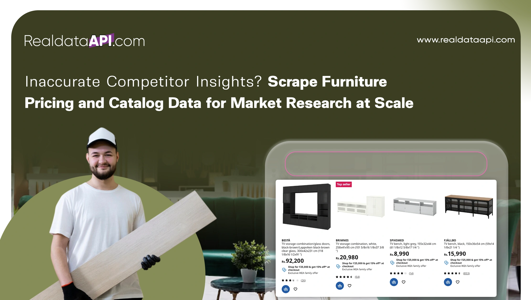 Inaccurate Competitor Insights? Scrape Furniture Pricing and Catalog Data for Market Research at Scale 