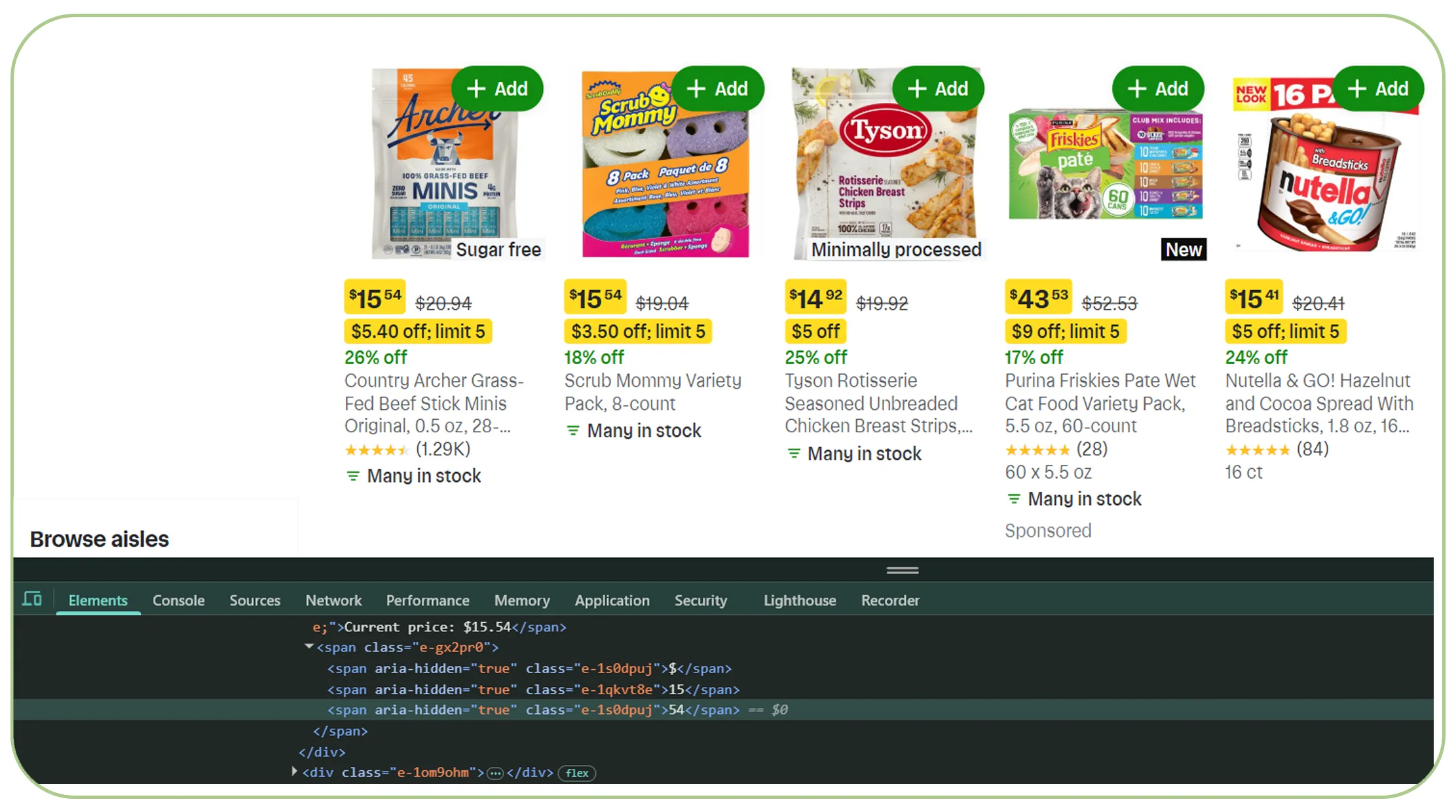 What Insights Can APIs Provide About Grocery Market Inflation?
