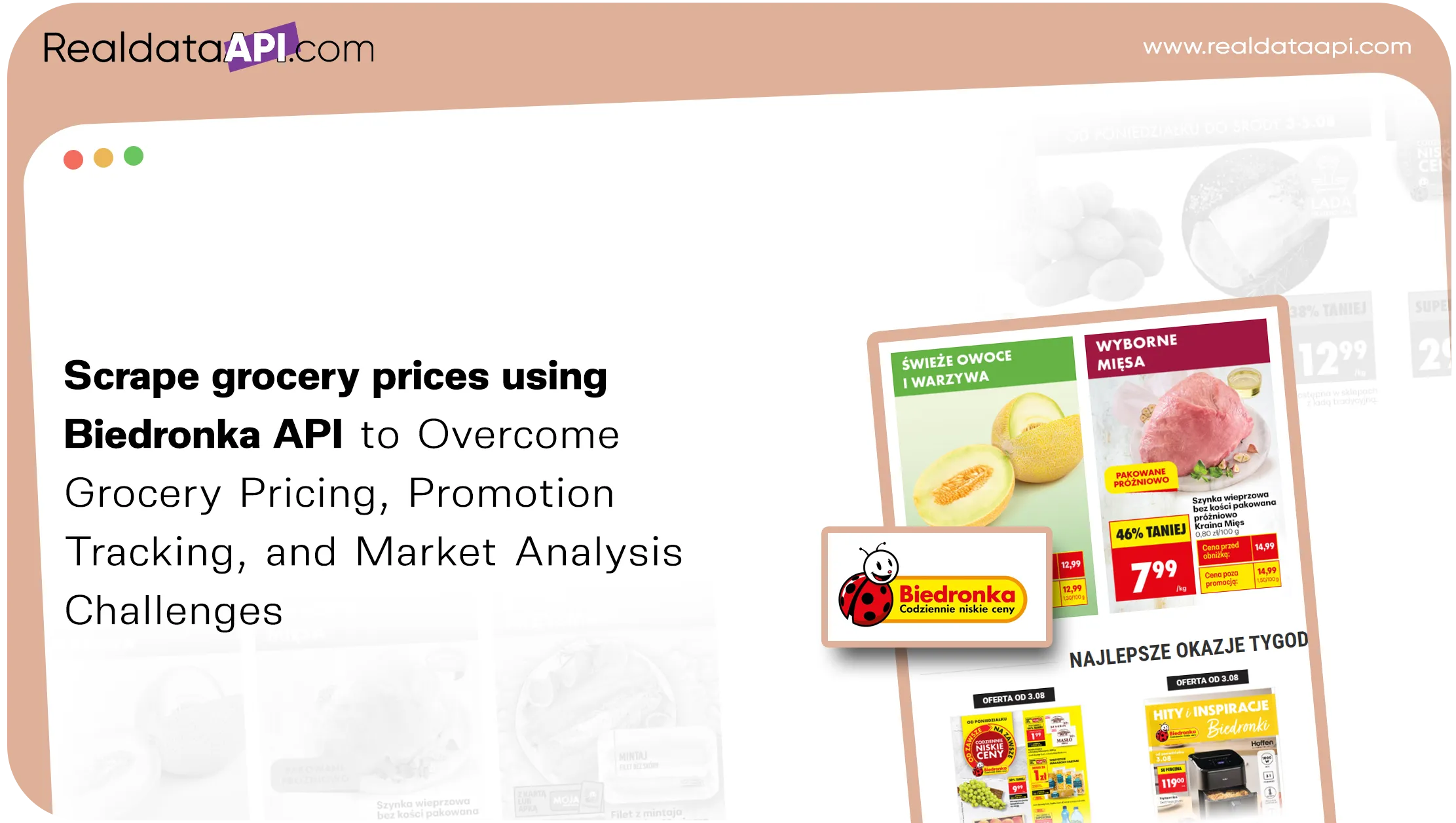 Scrape grocery prices using Biedronka API to Overcome Grocery Pricing, Promotion Tracking, and Market Analysis Challenges