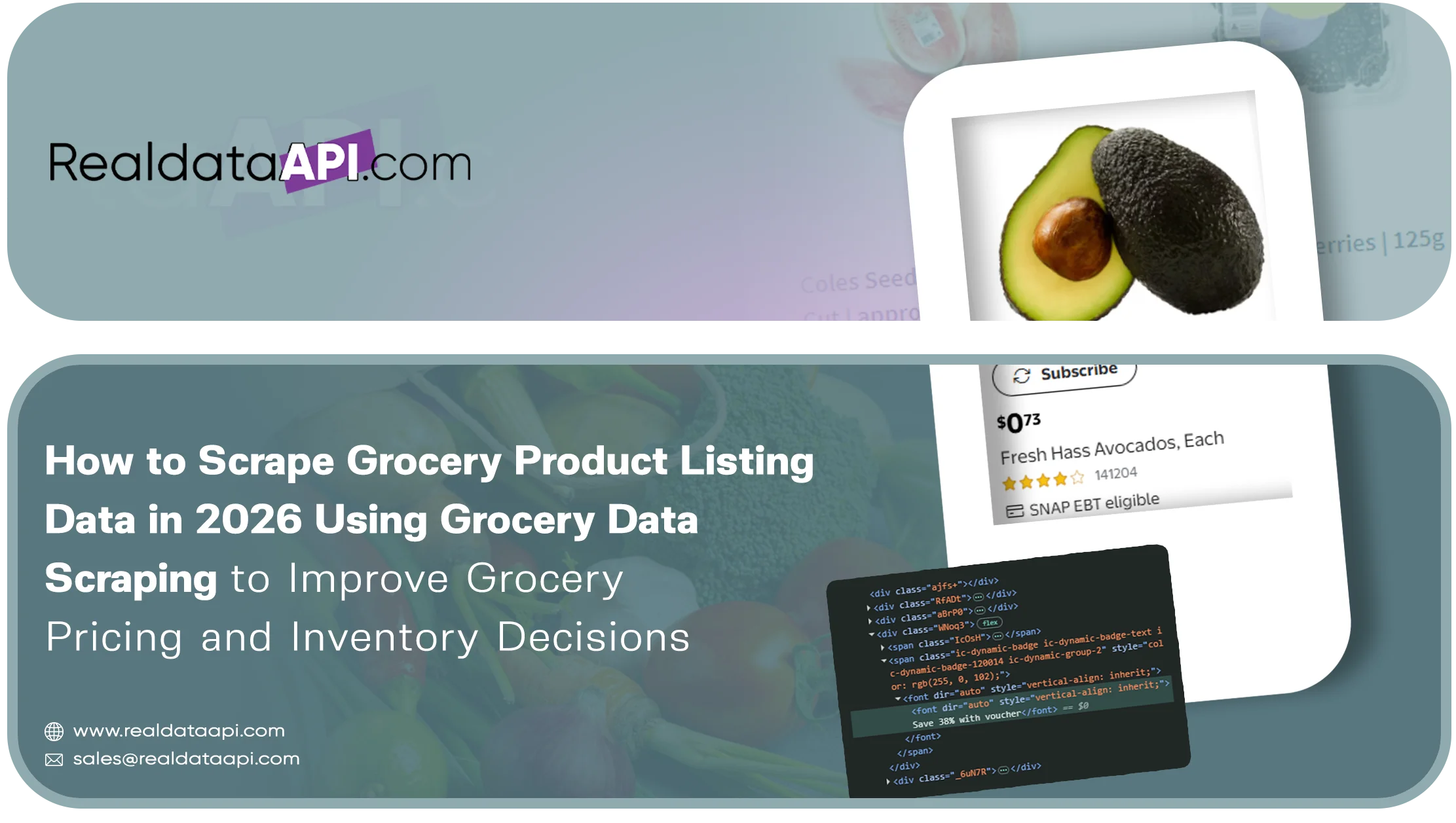 How to Scrape Grocery Product Listing Data in 2026