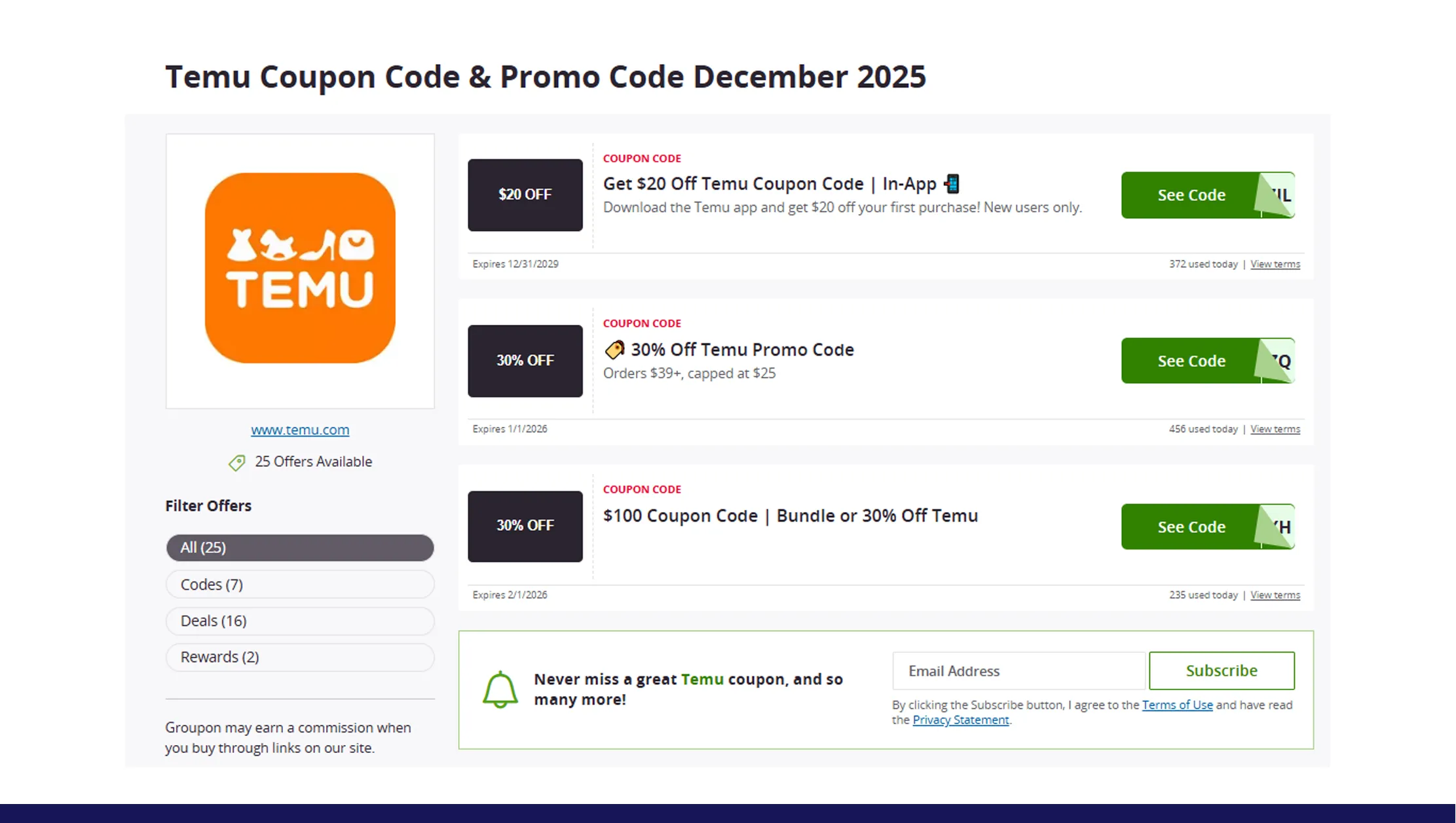Tracking Offer Performance at Scale