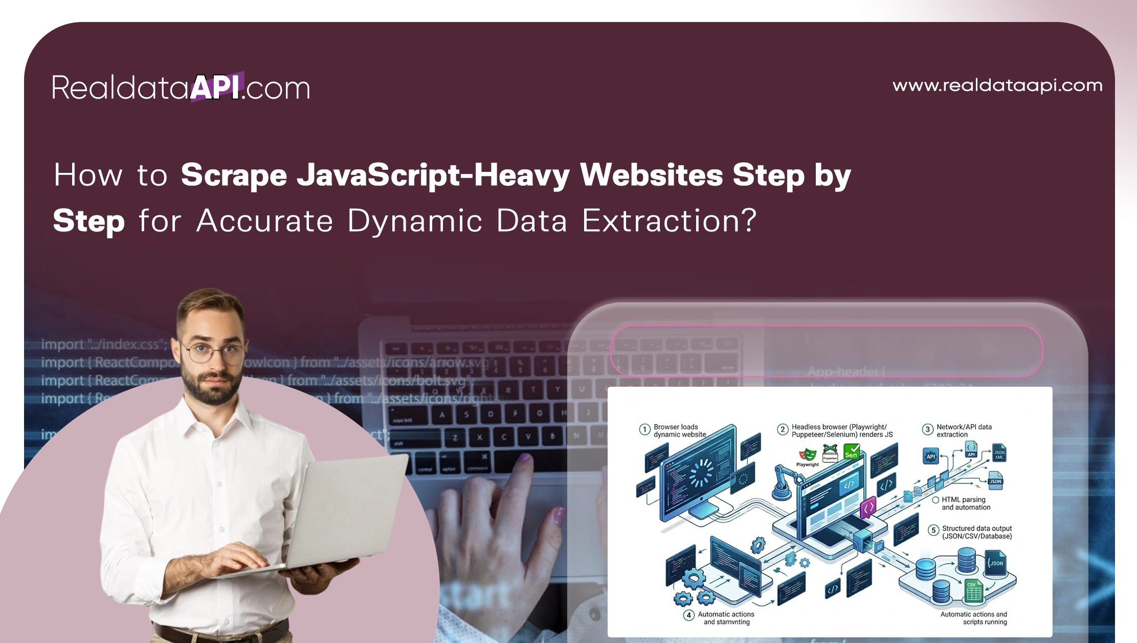 How to Scrape JavaScript-Heavy Websites Step by Step for Accurate Dynamic Data Extraction? 