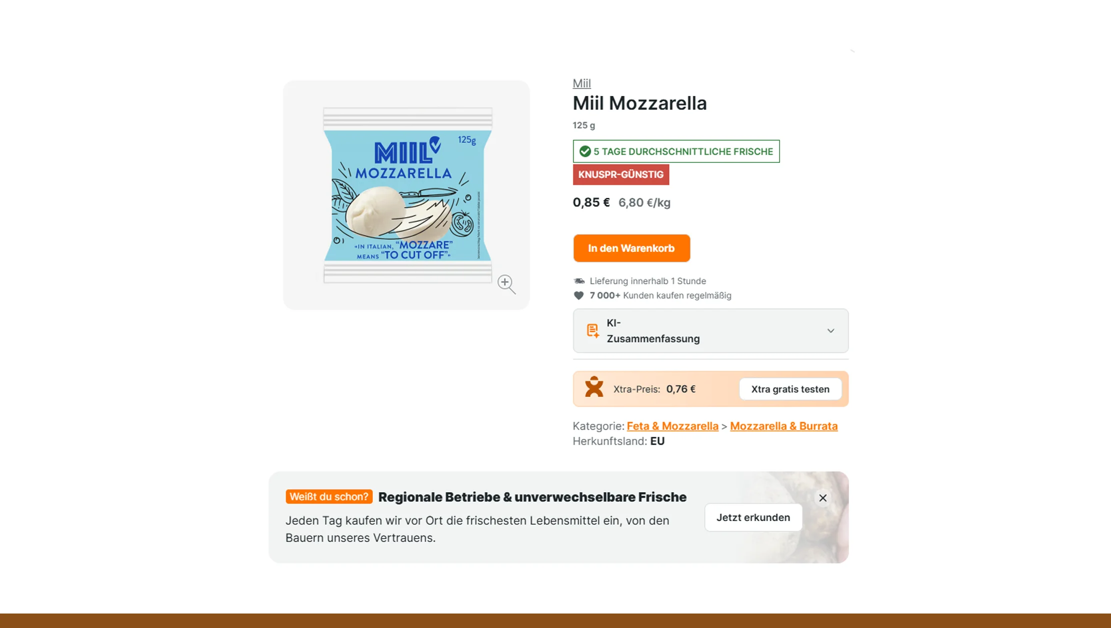 Knuspr product data extraction