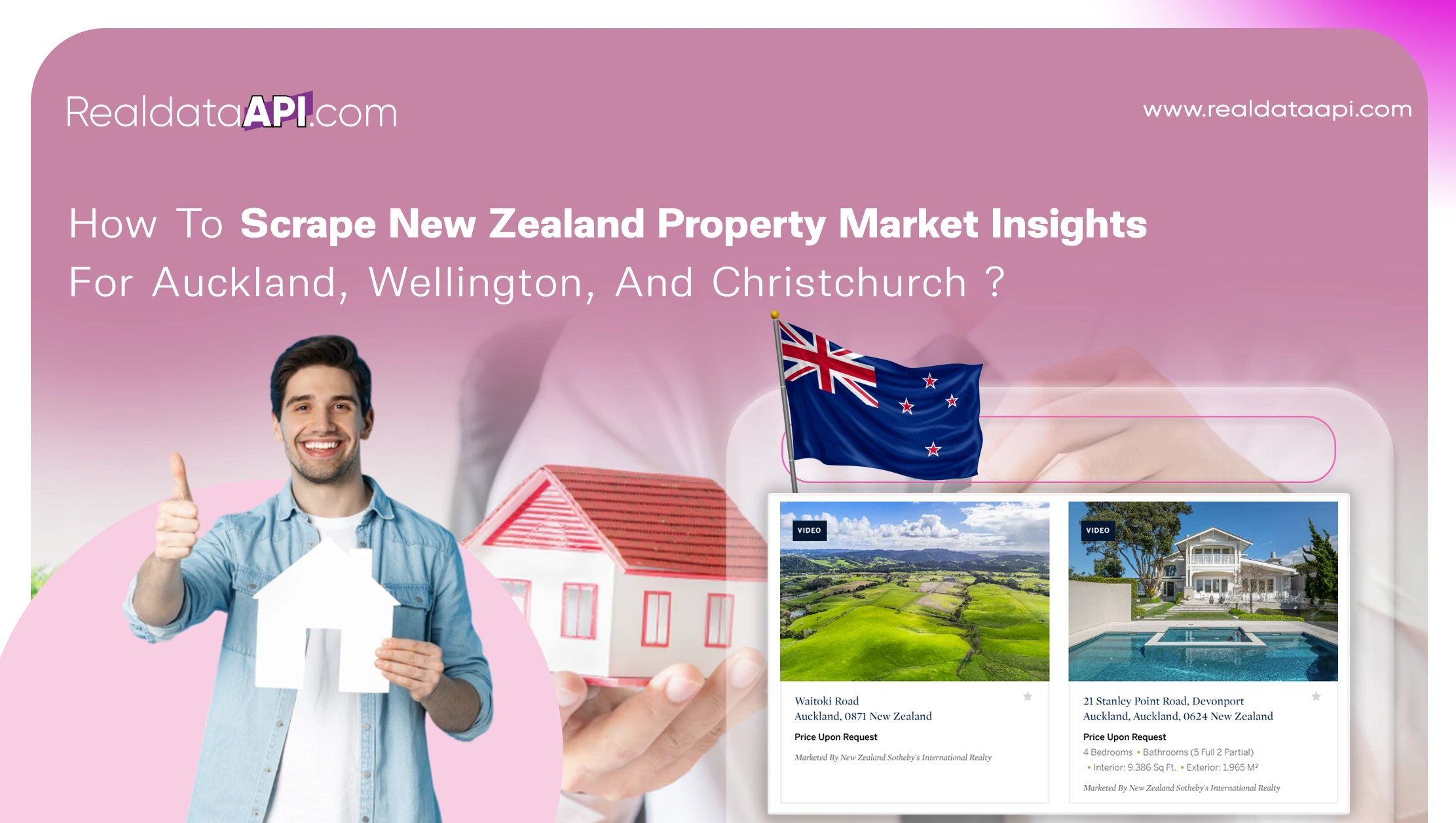 How To Scrape New Zealand Property Market Insights For Auckland, Wellington, And Christchurch ?