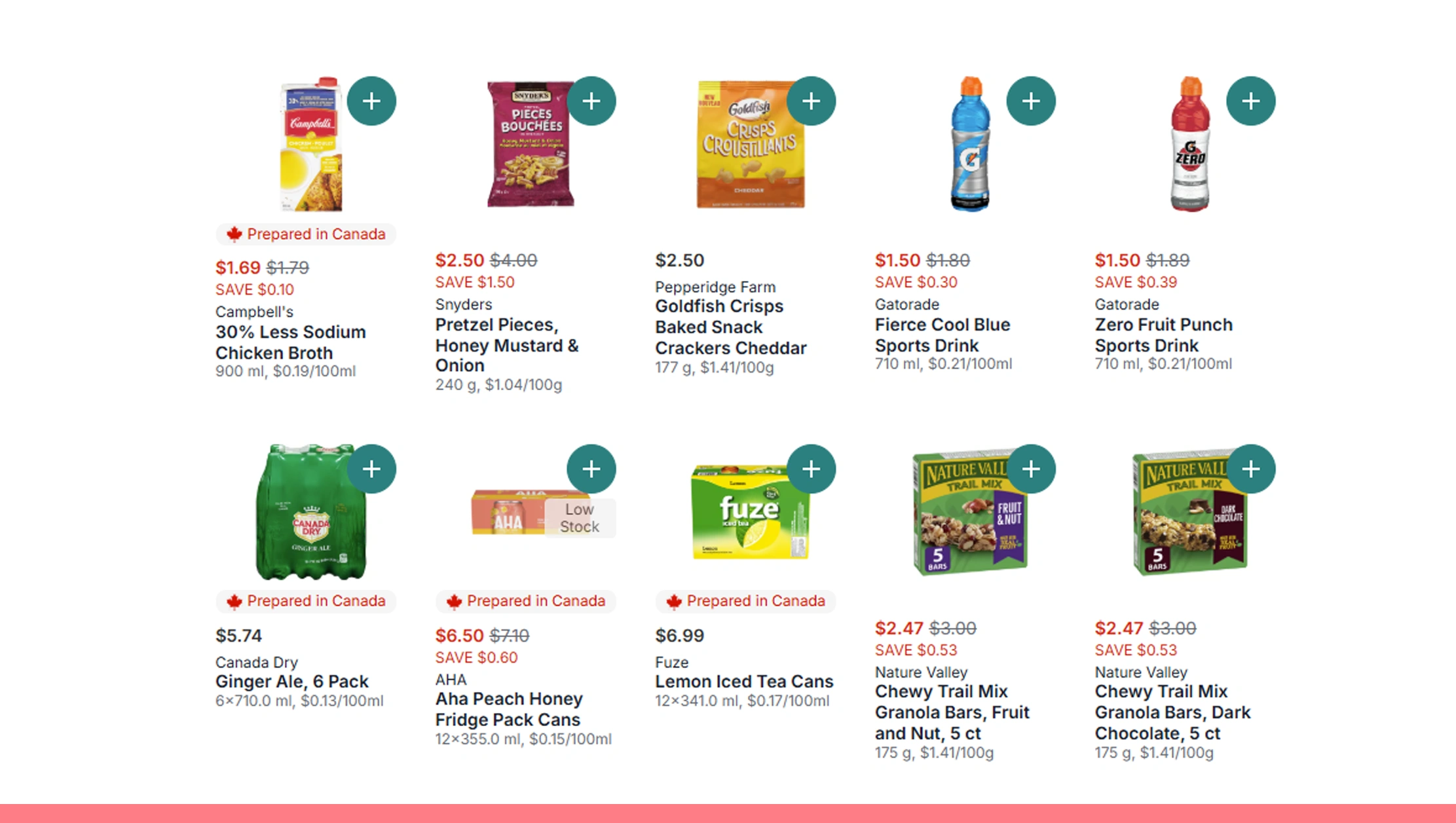 Monitoring Prices in Real-Time