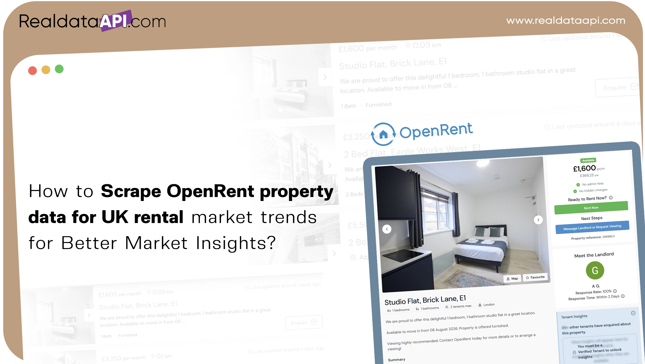 How to Scrape OpenRent property data for UK rental market trends for Better Market Insights?
