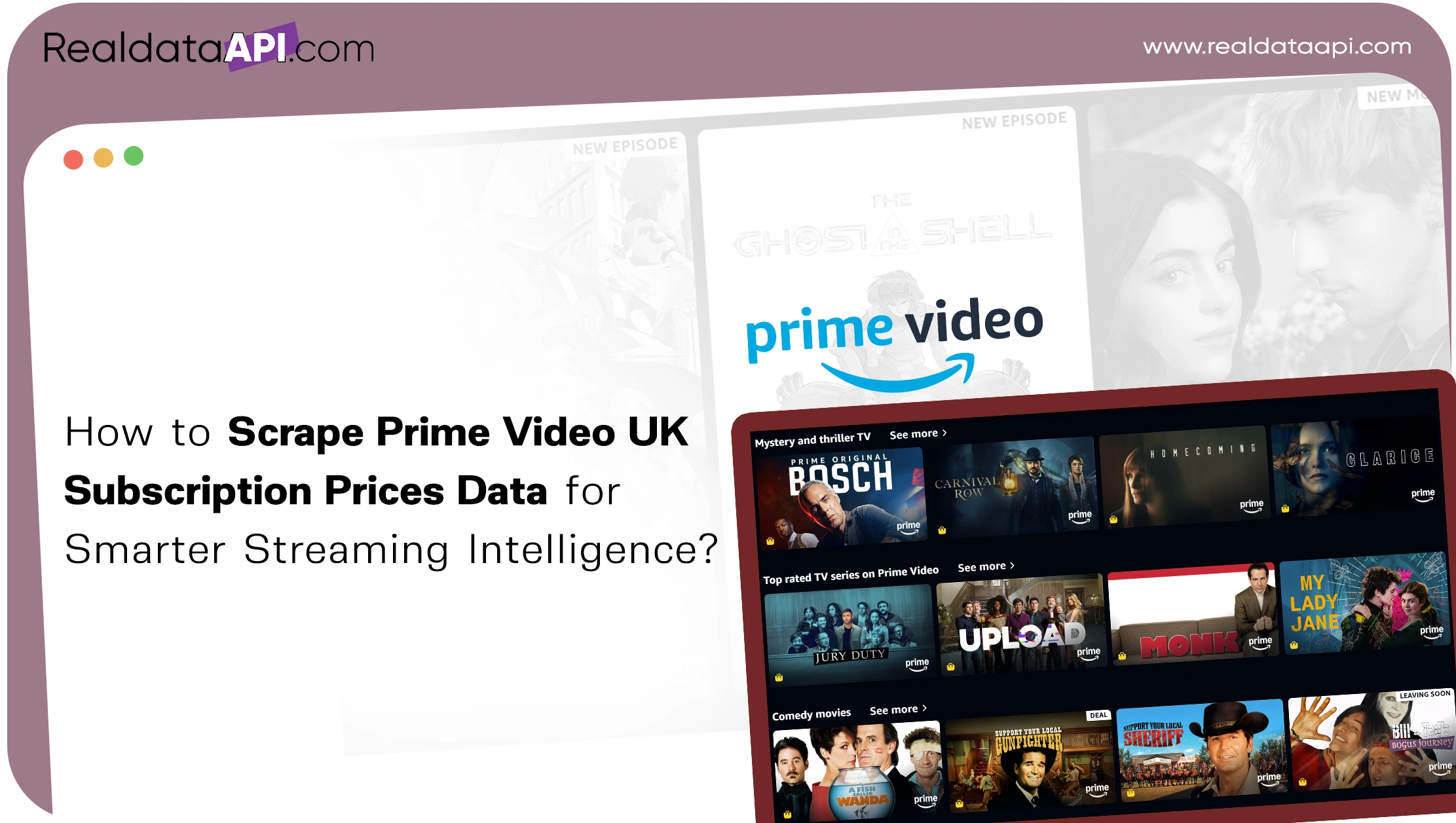 How to Scrape Prime Video UK Subscription Prices Data for Smarter Streaming Intelligence?