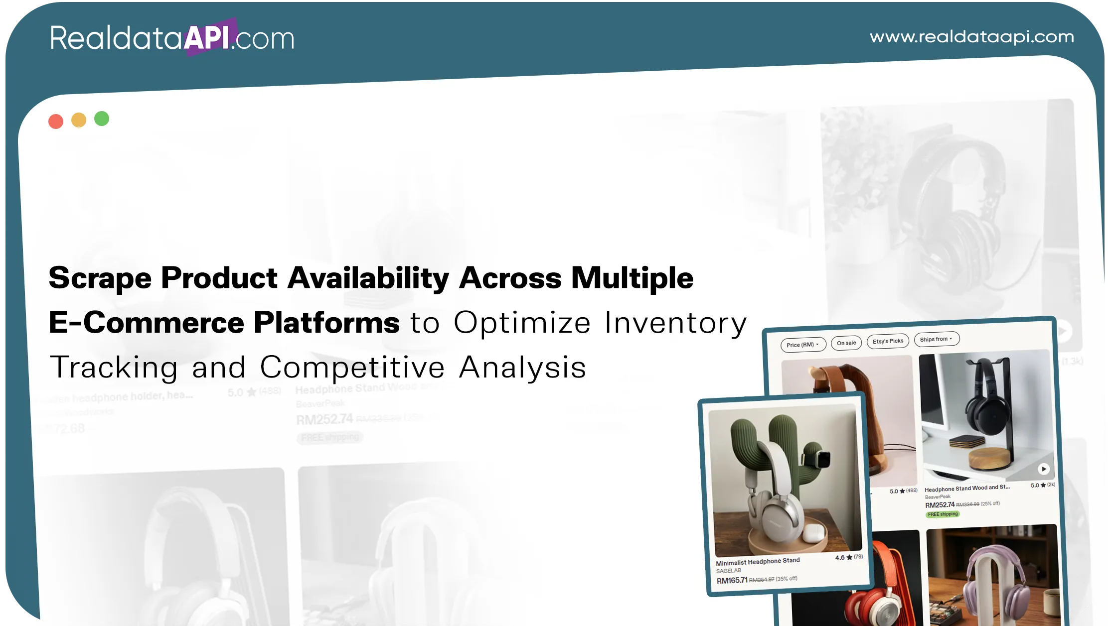 Scrape Product Availability Across Multiple E-Commerce Platforms to Optimize Inventory Tracking and Competitive Analysis 