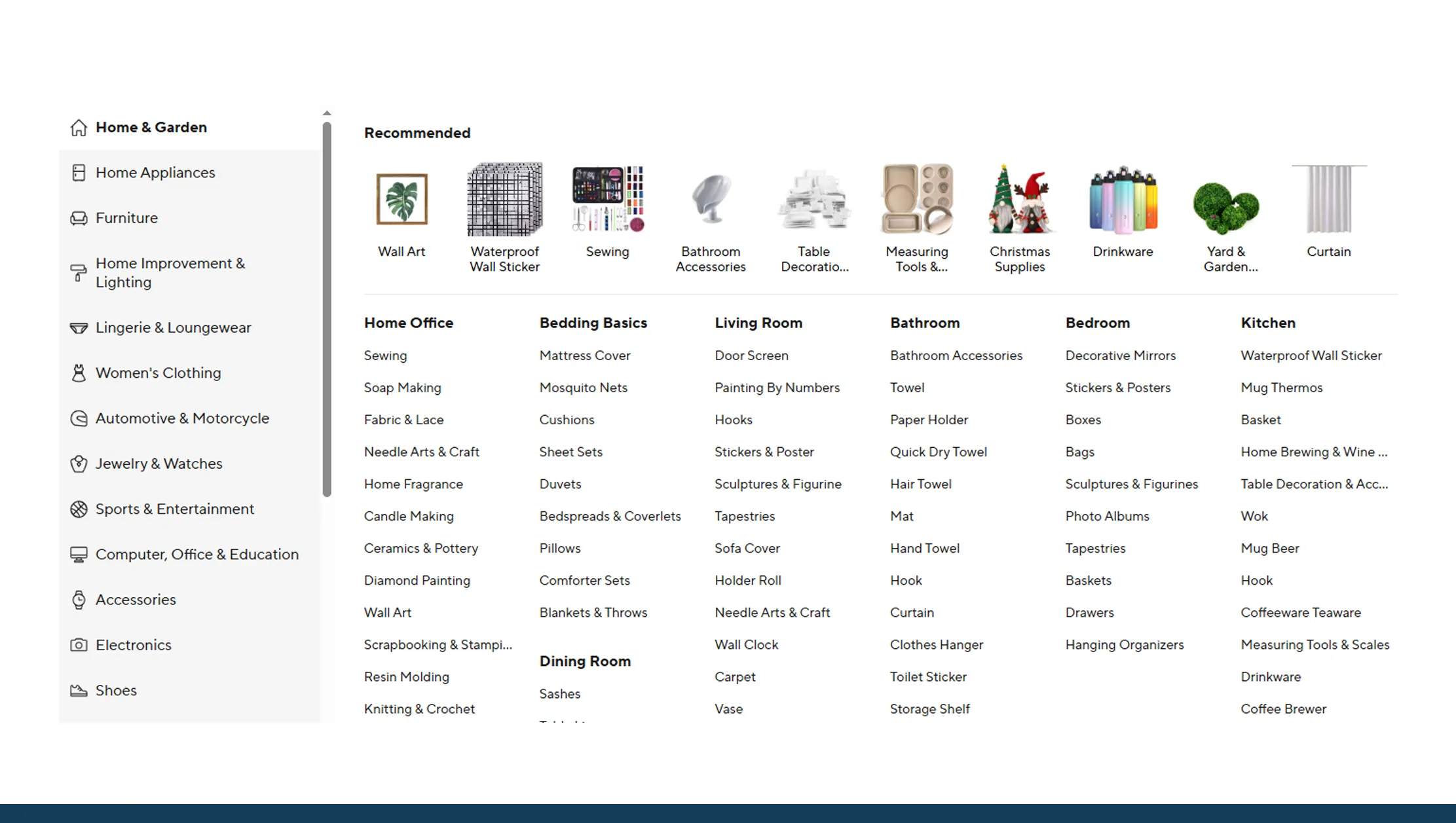 Category-Level Performance Signals