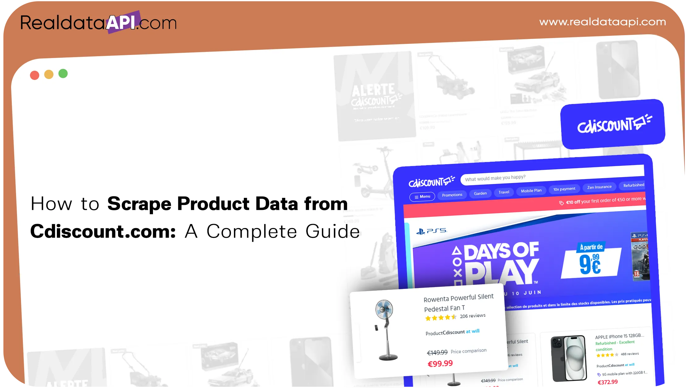 How to Scrape Product Data from Cdiscount.com: A Complete Guide