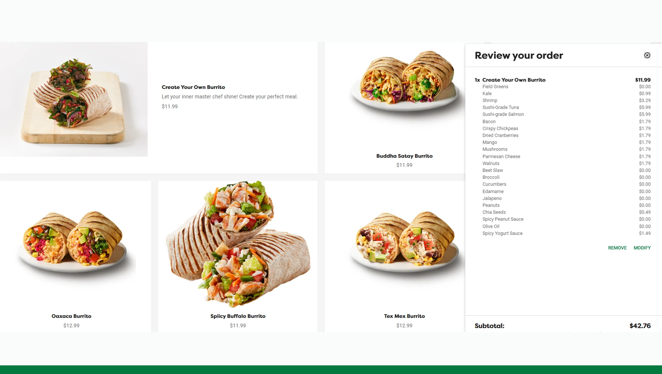 Building Comprehensive Food Datasets