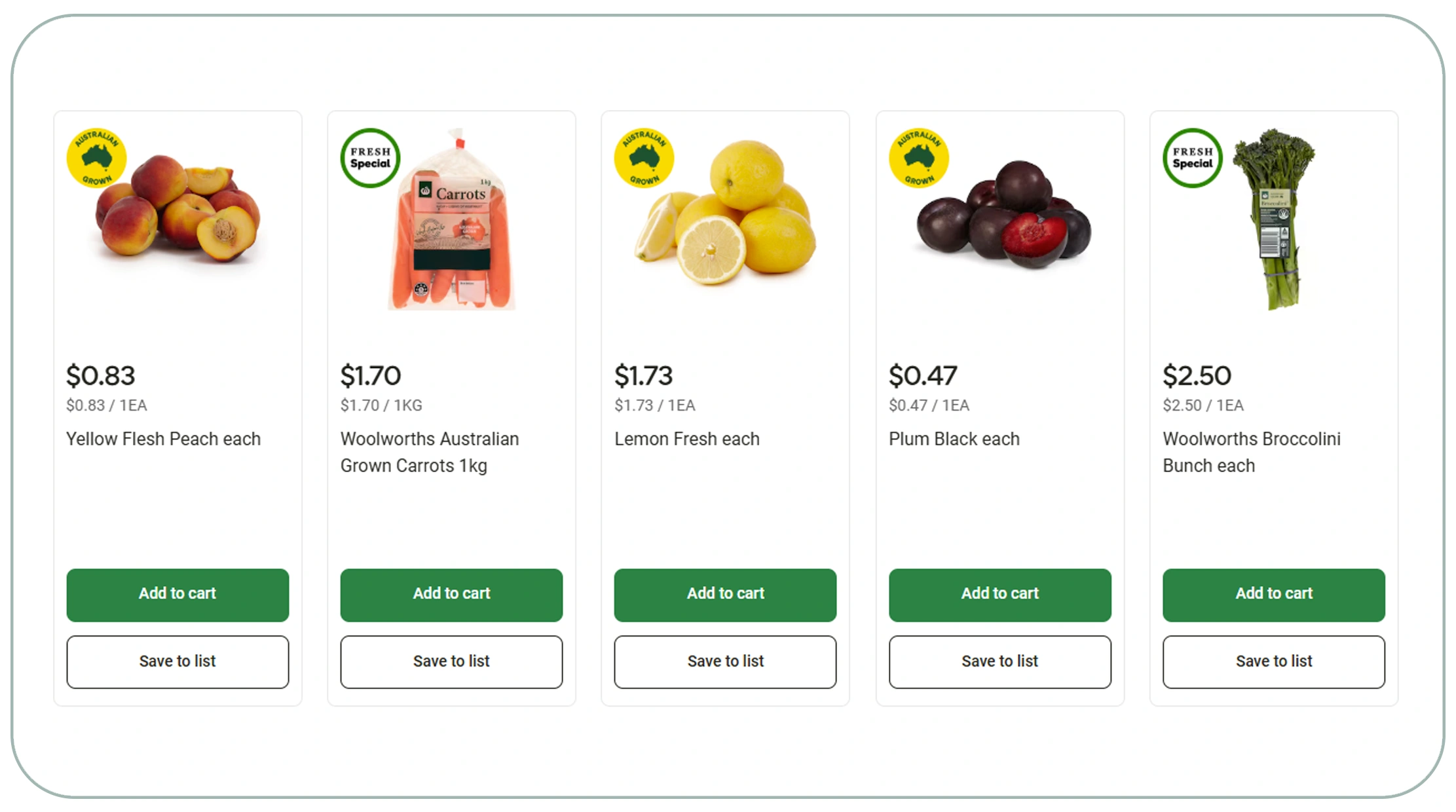 Comparing Supermarket Pricing in Australia