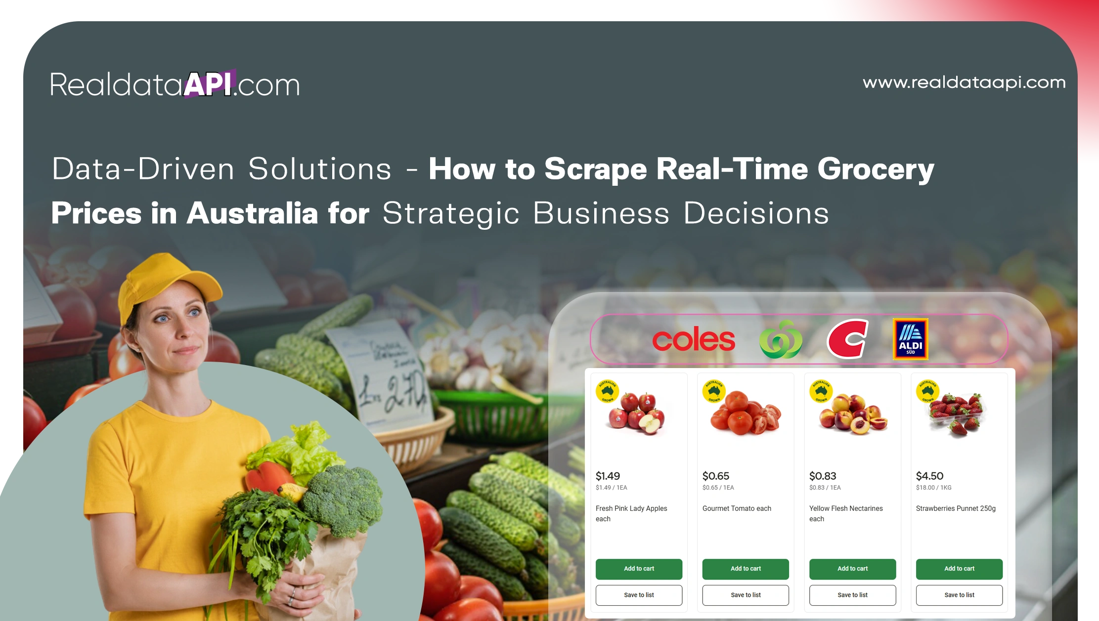 Data-Driven Solutions - How to Scrape Real-Time Grocery Prices in Australia for Strategic Business Decisions