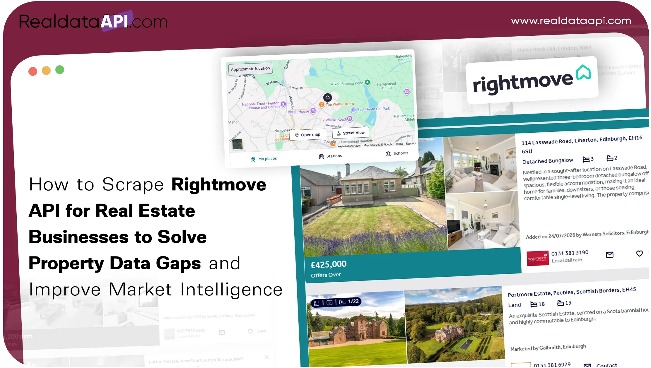 How to Scrape Rightmove API for Real Estate Businesses to Solve Property Data Gaps and Improve Market Intelligence