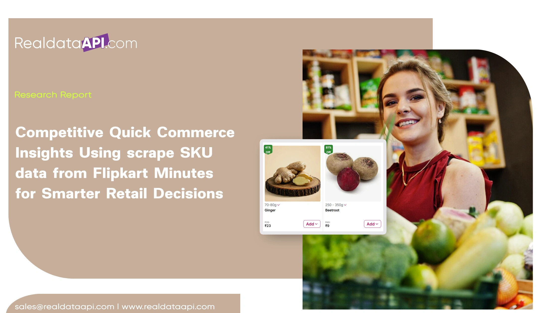 Competitive Quick Commerce Insights Using scrape SKU data from Flipkart Minutes for Smarter Retail Decisions