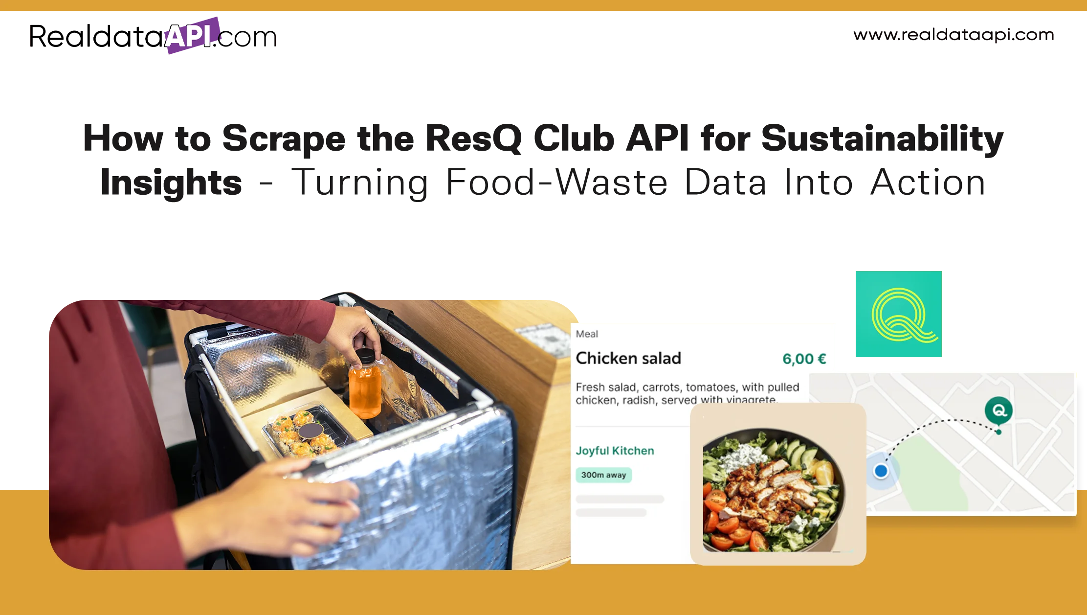 How to Scrape the ResQ Club API for Sustainability Insights – Turning Food-Waste Data Into Action