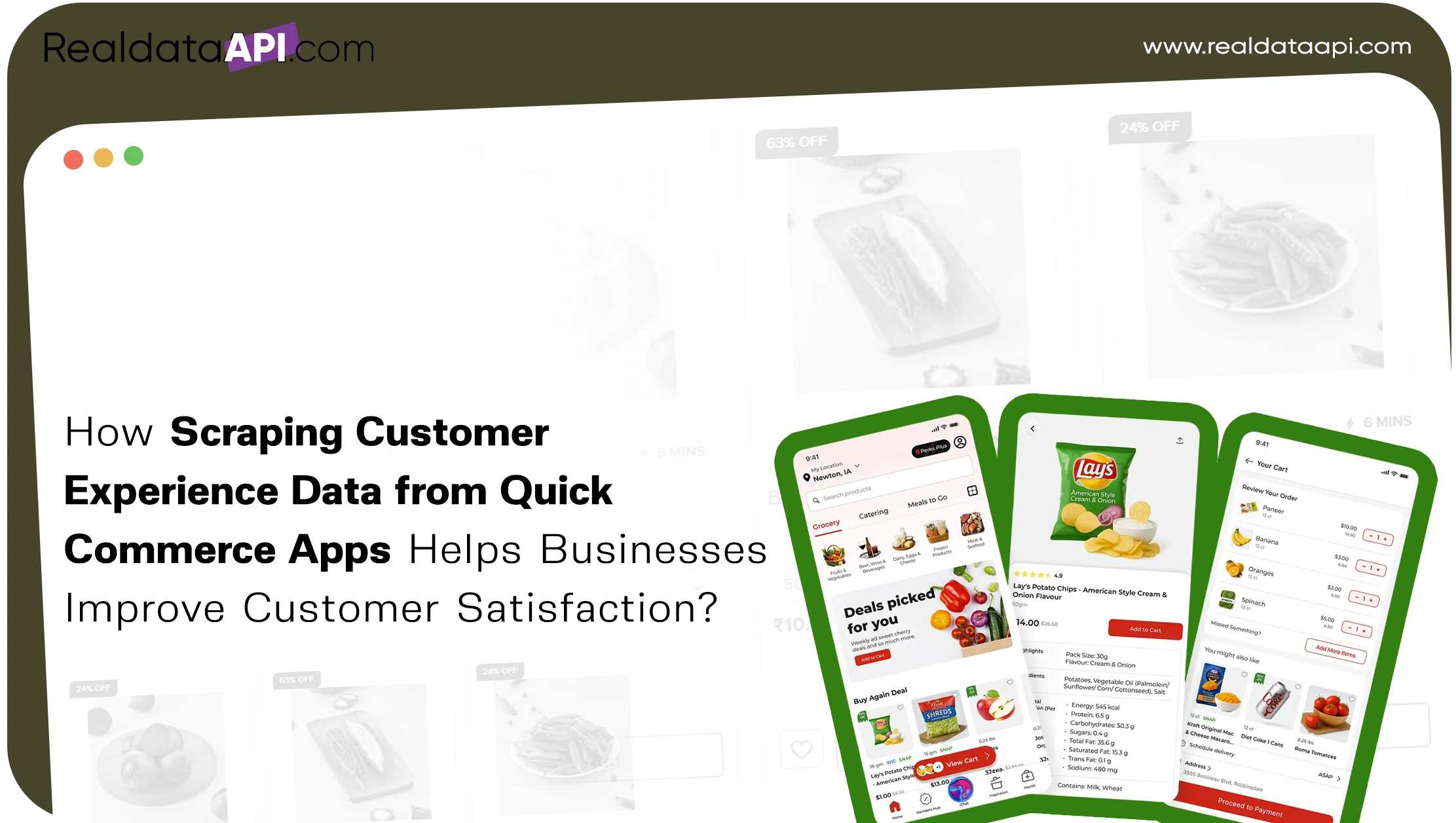 How Scraping Customer Experience Data from Quick Commerce Apps Helps Businesses Improve Customer Satisfaction 