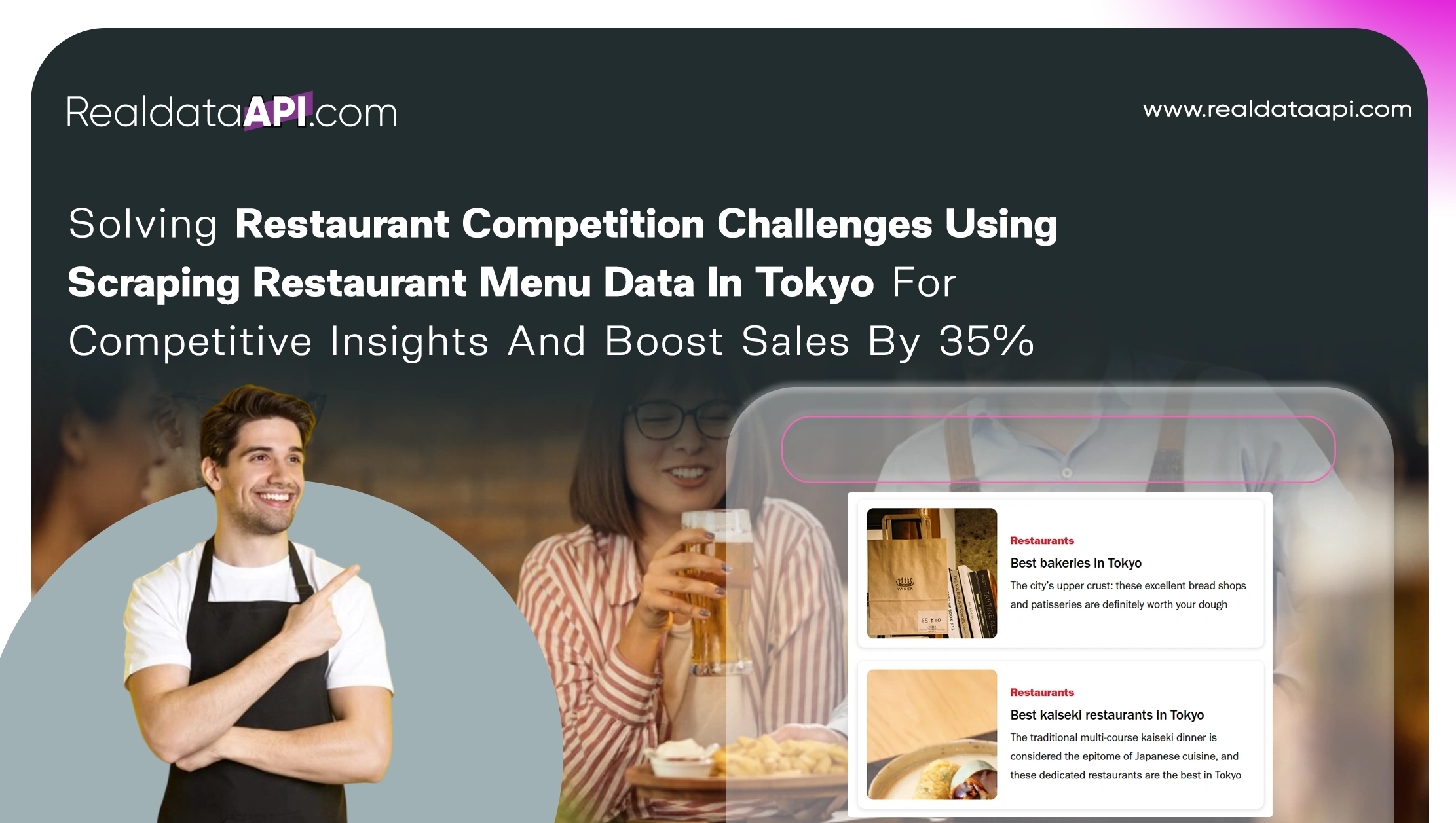 Solving Restaurant Competition Challenges Using Scraping Restaurant Menu Data In Tokyo For Competitive Insights And Boost Sales By 35%