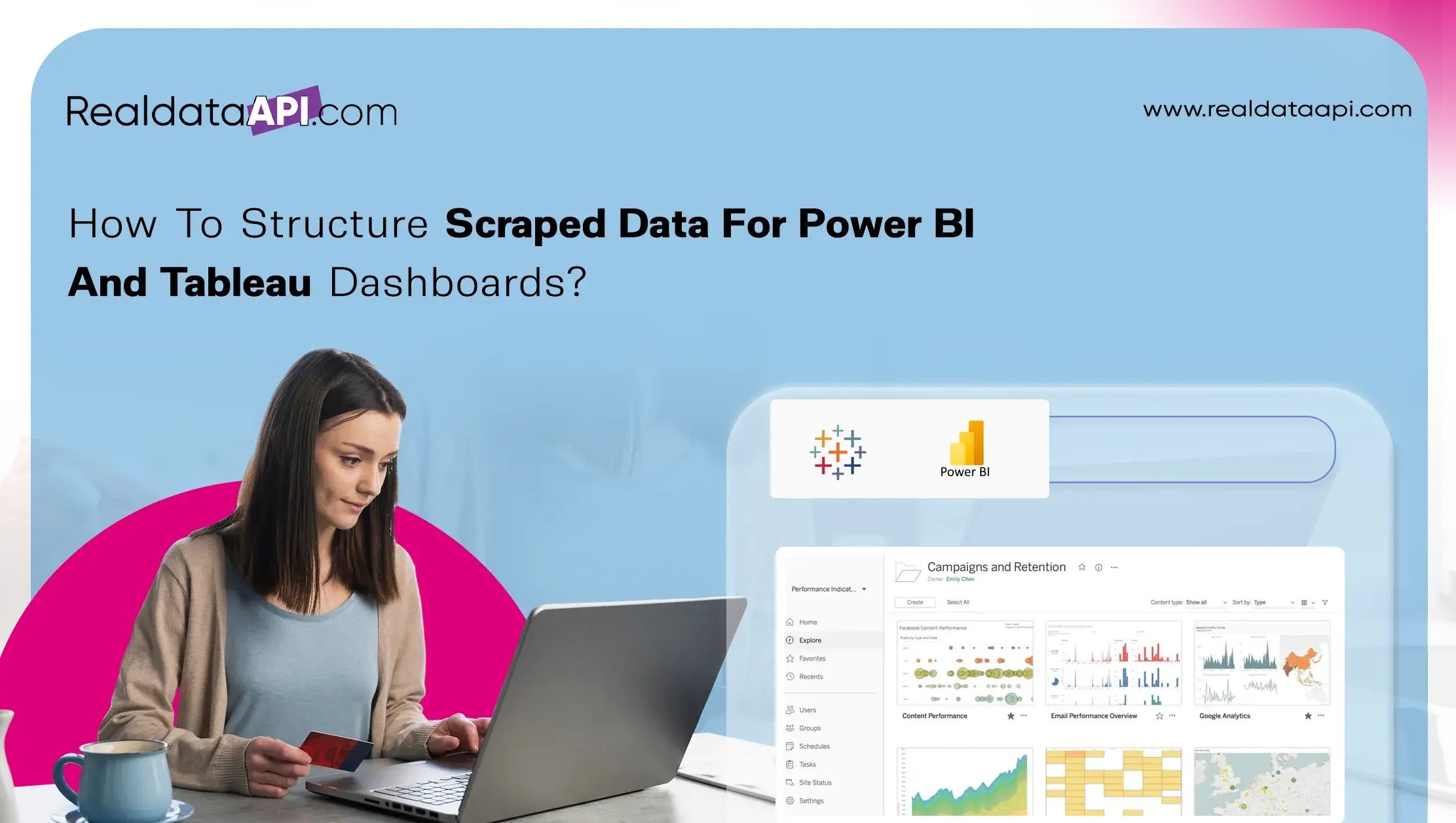 How To Structure Scraped Data For Power BI And Tableau Dashboards?