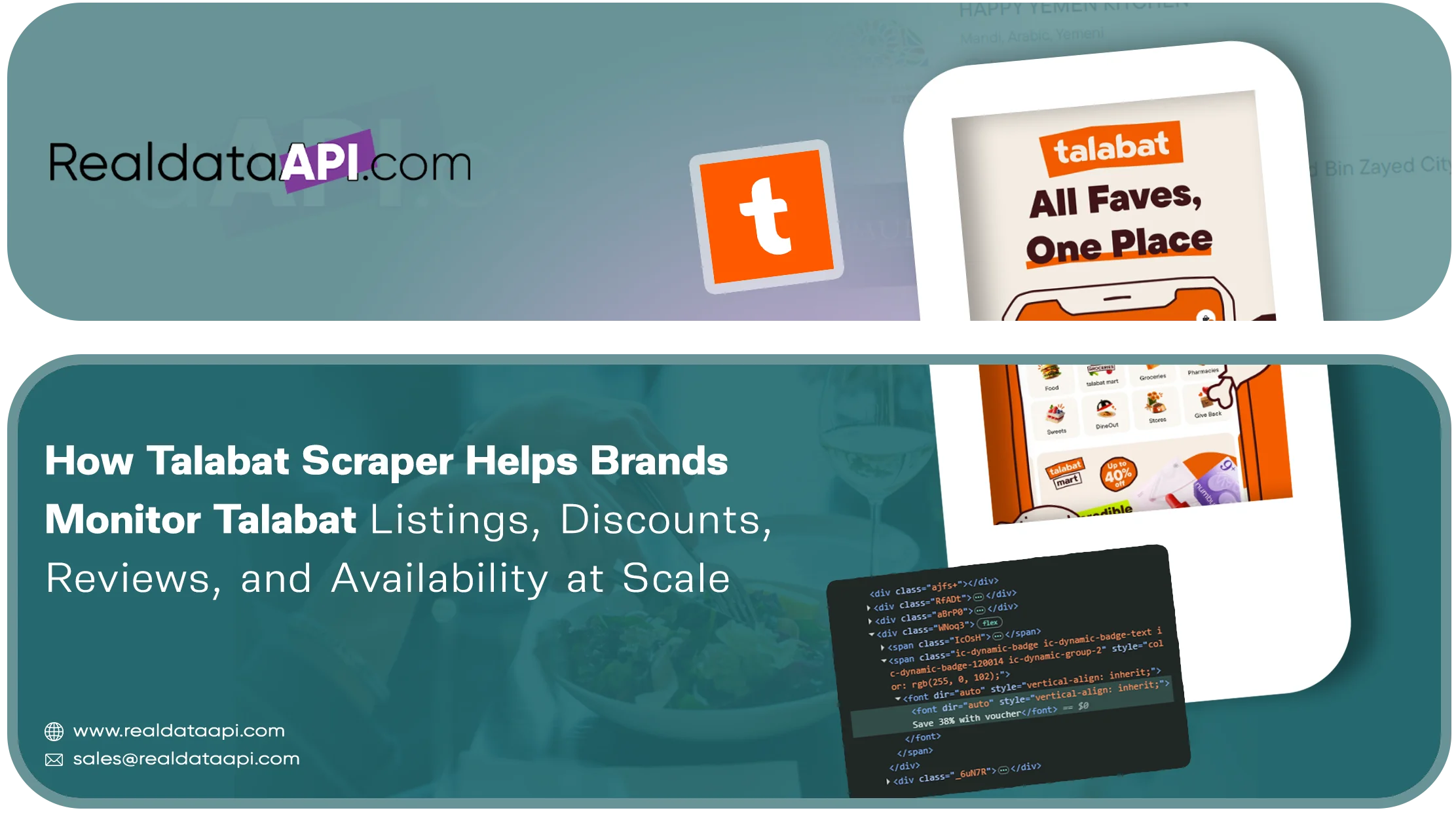 Talabat Scraper for Smarter Food Delivery Data Insights