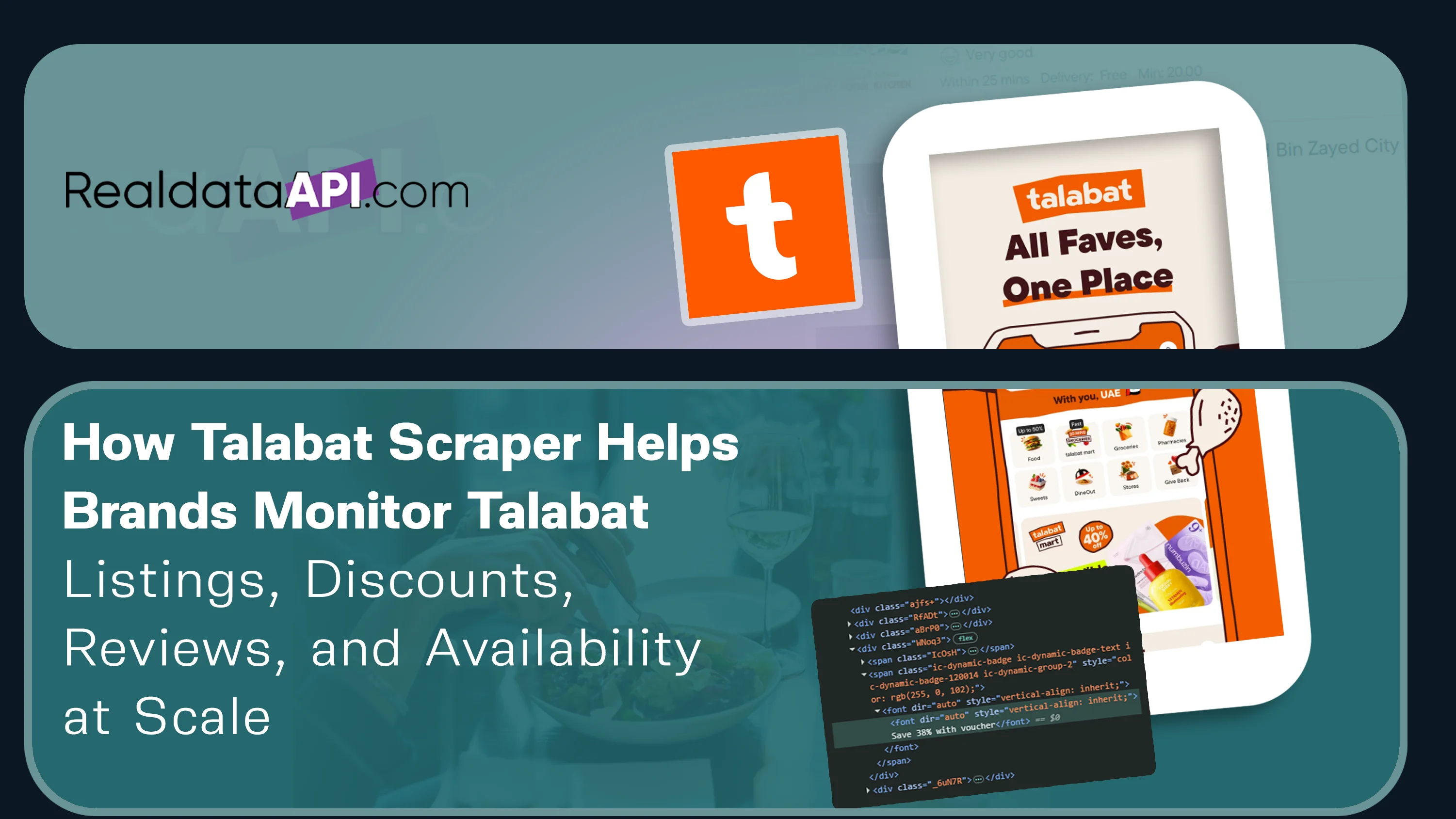 Talabat Scraper for Smarter Food Delivery Data Insights