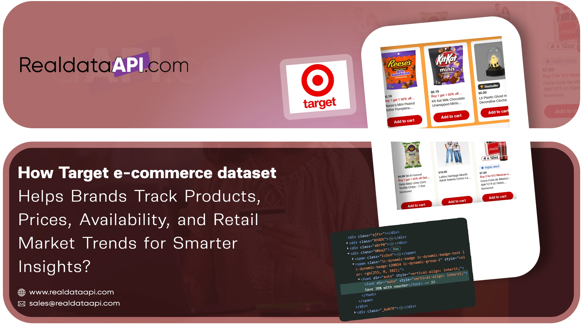 How Target e-commerce dataset Helps Brands Track Products, Prices, Availability, and Retail Market Trends for Smarter Insights?