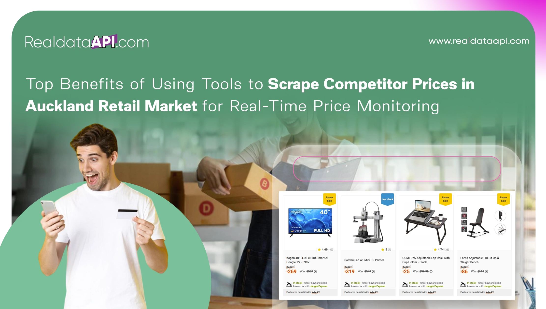 Top Benefits of Using Tools to Scrape Competitor Prices in Auckland Retail Market for Real-Time Price Monitoring 