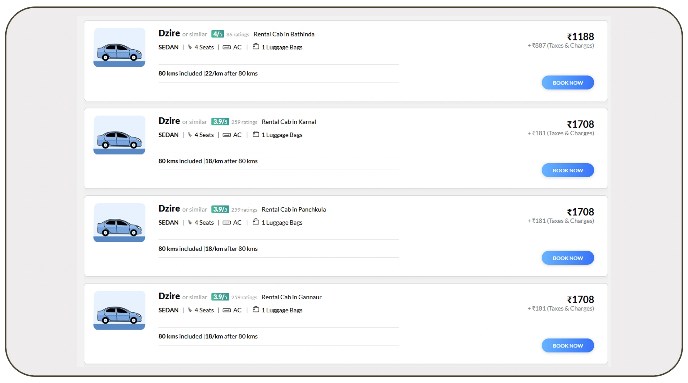 Car Rental Rate Intelligence
