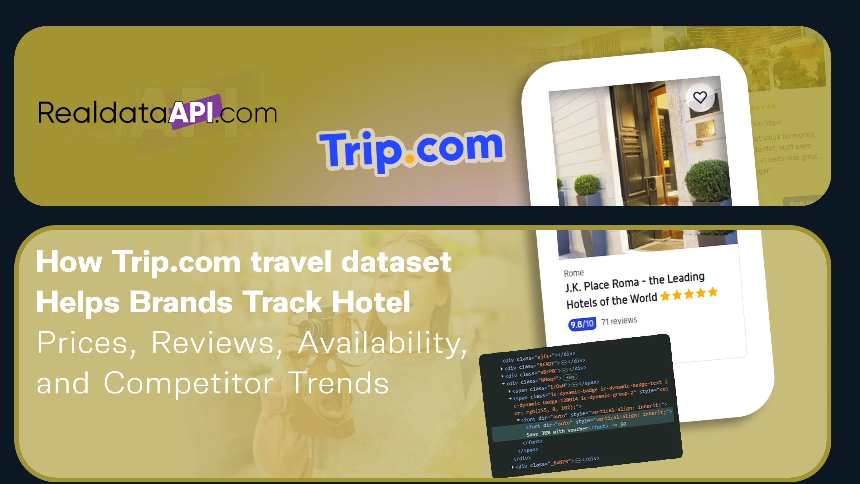 Trip.com travel dataset for Smarter Travel Insights