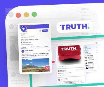 TruthSocial data scraping for real-time social media insights