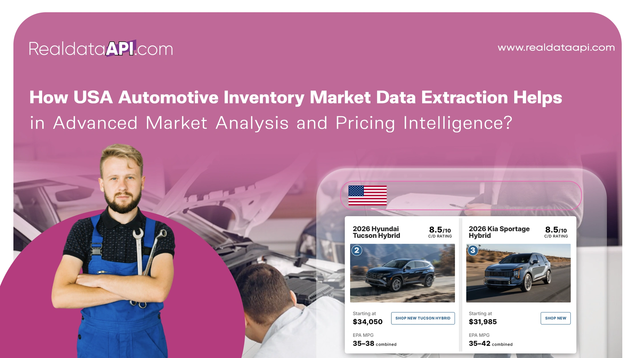How USA automotive inventory market data extraction helps in Advanced Market Analysis and Pricing Intelligence?