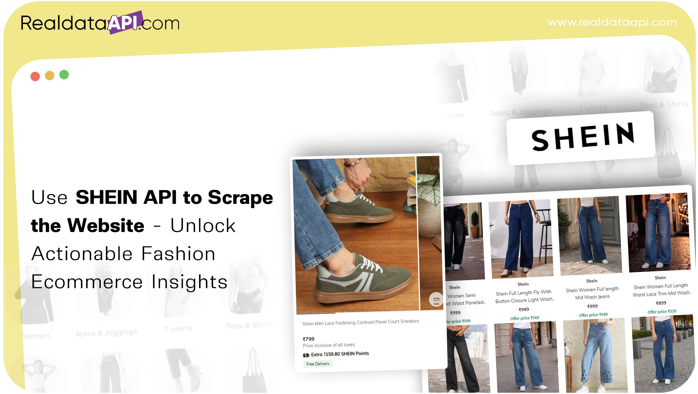 Use SHEIN API to Scrape the Website - Unlock Actionable Fashion Ecommerce Insights