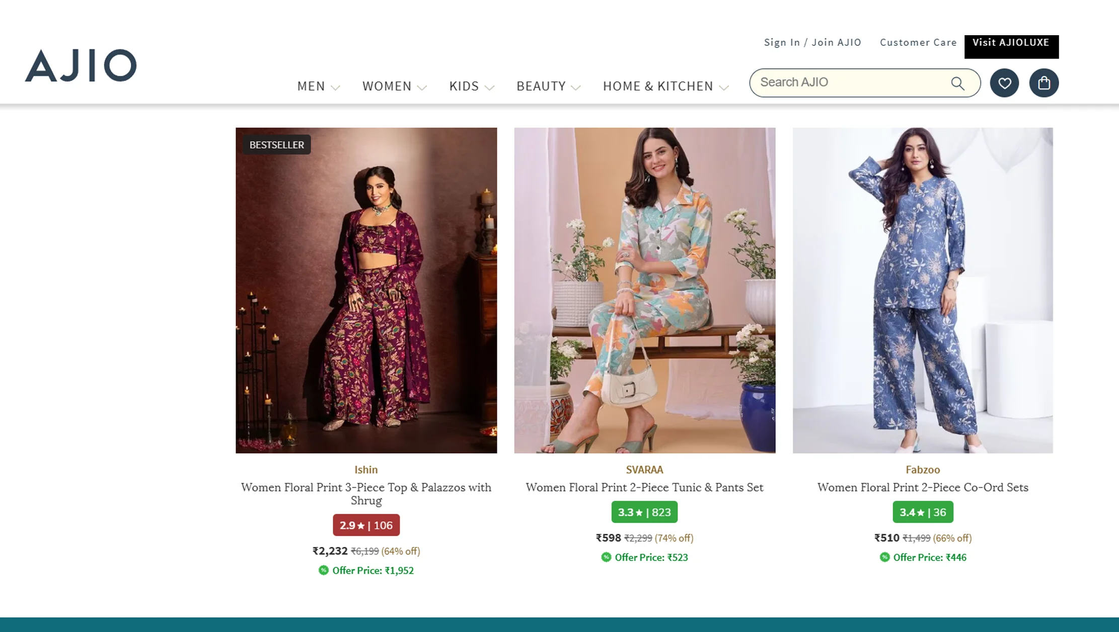 How Web Scraping Works for Ajio How Web Scraping Works for Ajio