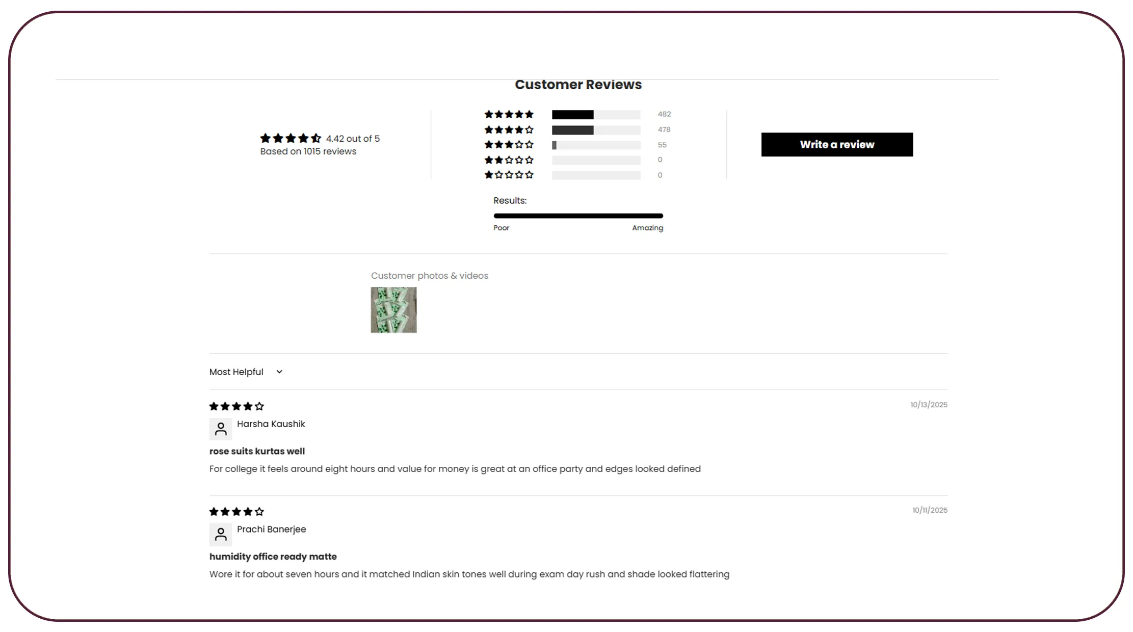 How Do Consumer Reviews Influence Makeup Sales?