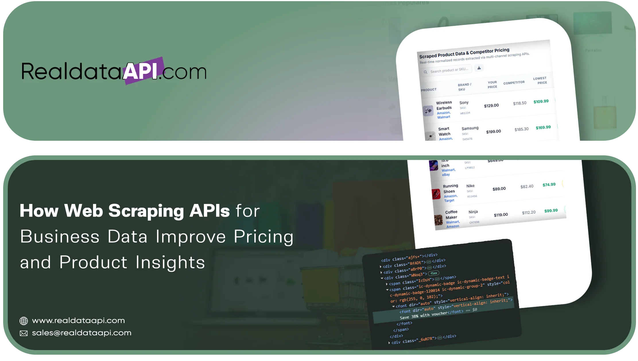 Web Scraping APIs for Business Data & Market Intelligence
