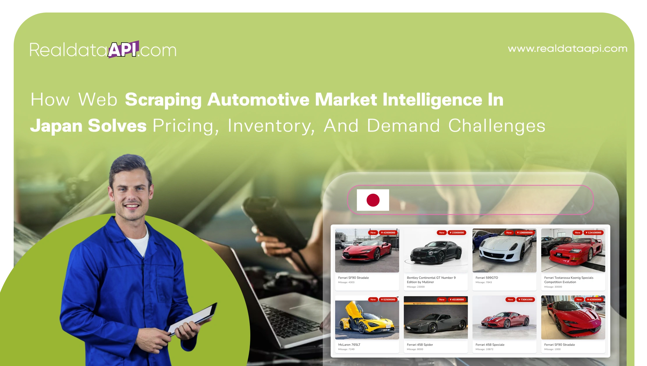 How Web Scraping Automotive Market Intelligence In Japan Solves Pricing, Inventory, And Demand Challenges?