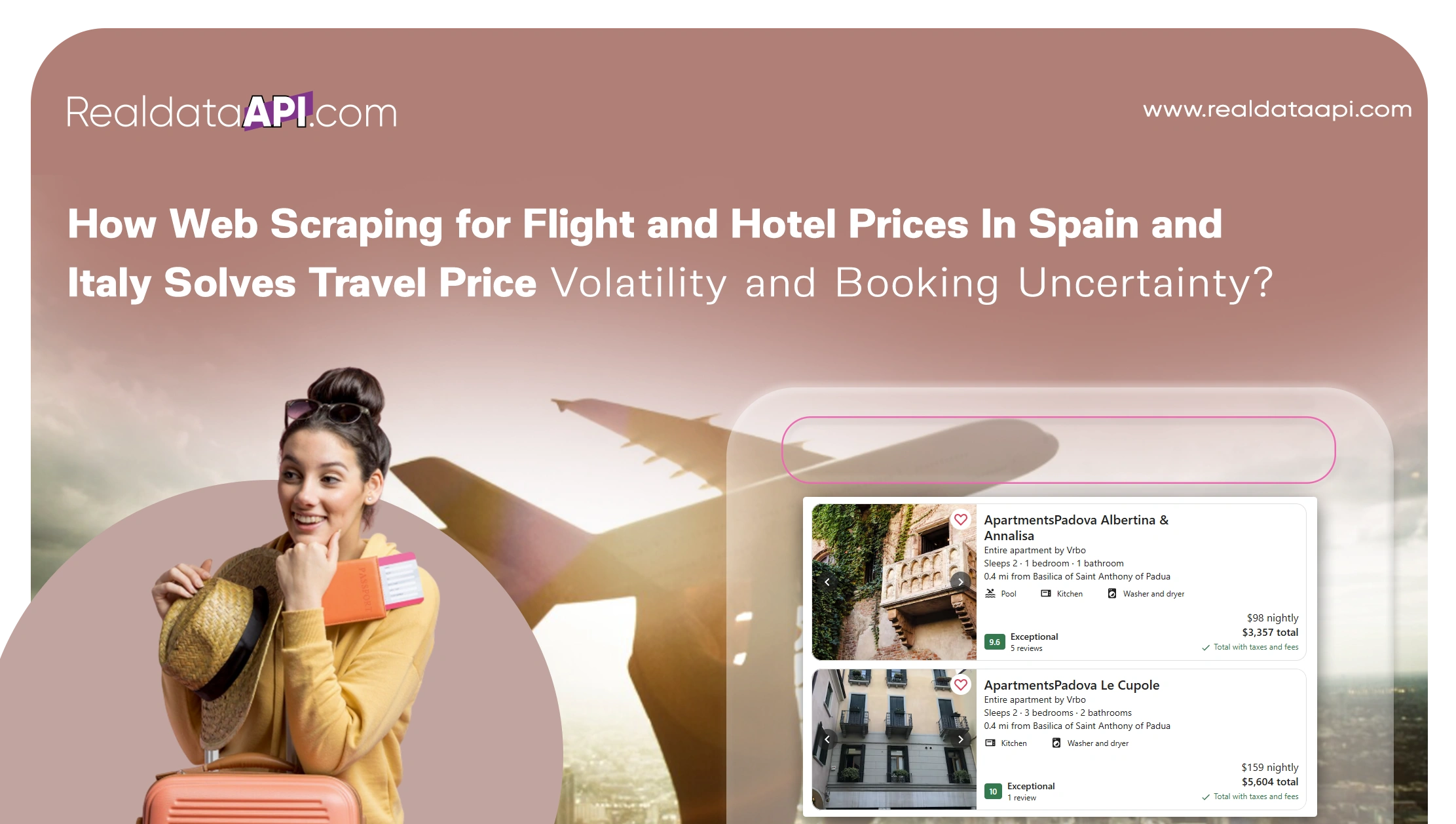How web scraping for flight and hotel prices in Spain and Italy Solves Travel Price Volatility and Booking Uncertainty?