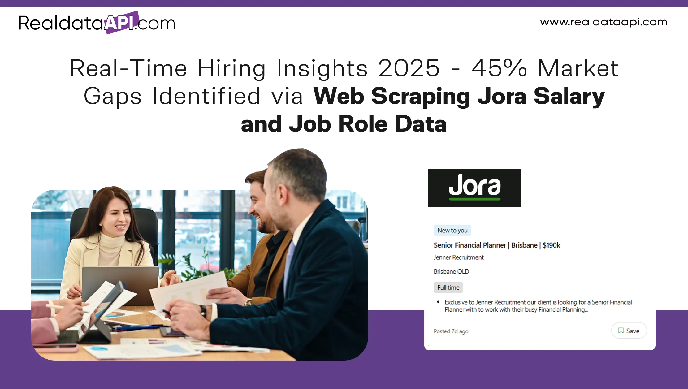 Real-Time Hiring Insights 2025 - 45% Market Gaps Identified via Web Scraping Jora Salary and Job Role Data