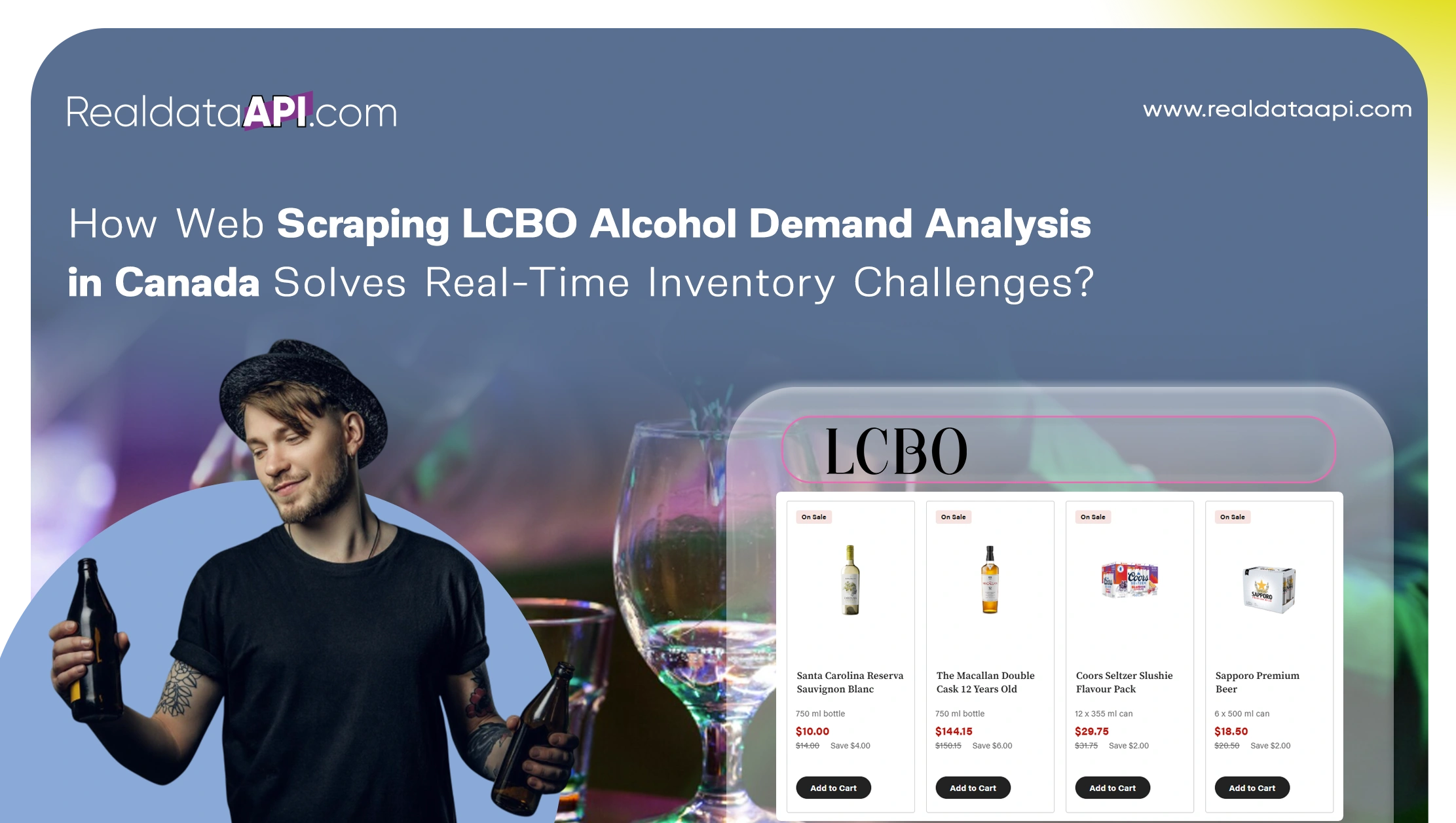 How Web Scraping LCBO Alcohol Demand Analysis in Canada Solves Real-Time Inventory Challenges?