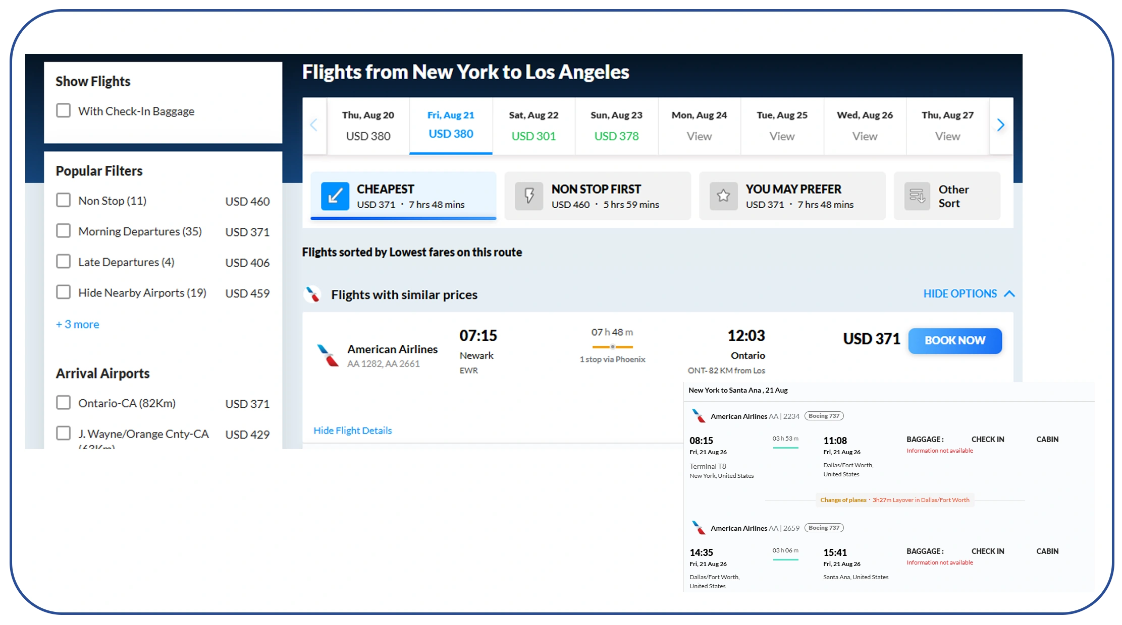real-time MakeMyTrip data extraction for price analysis