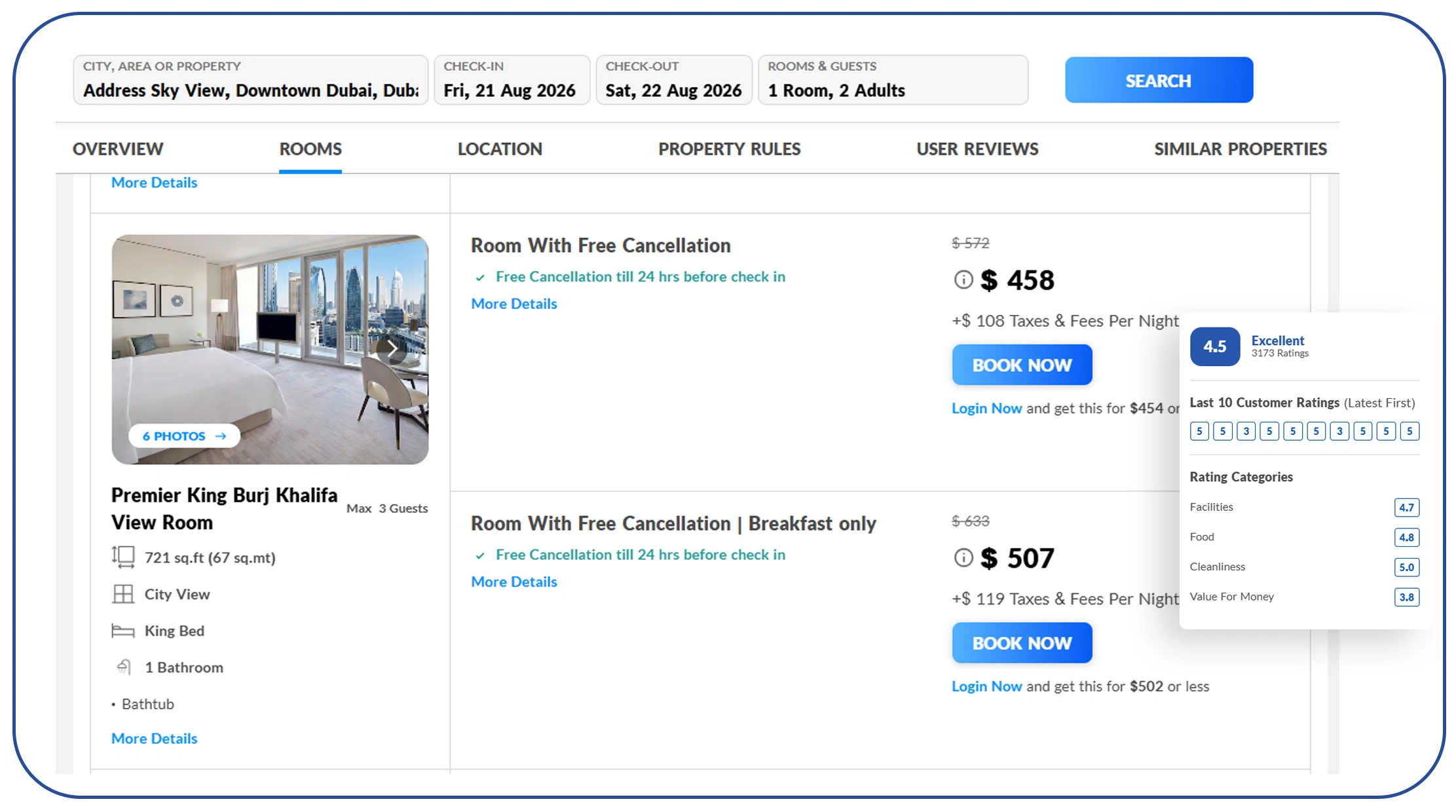 MakeMyTrip Data Scraping API