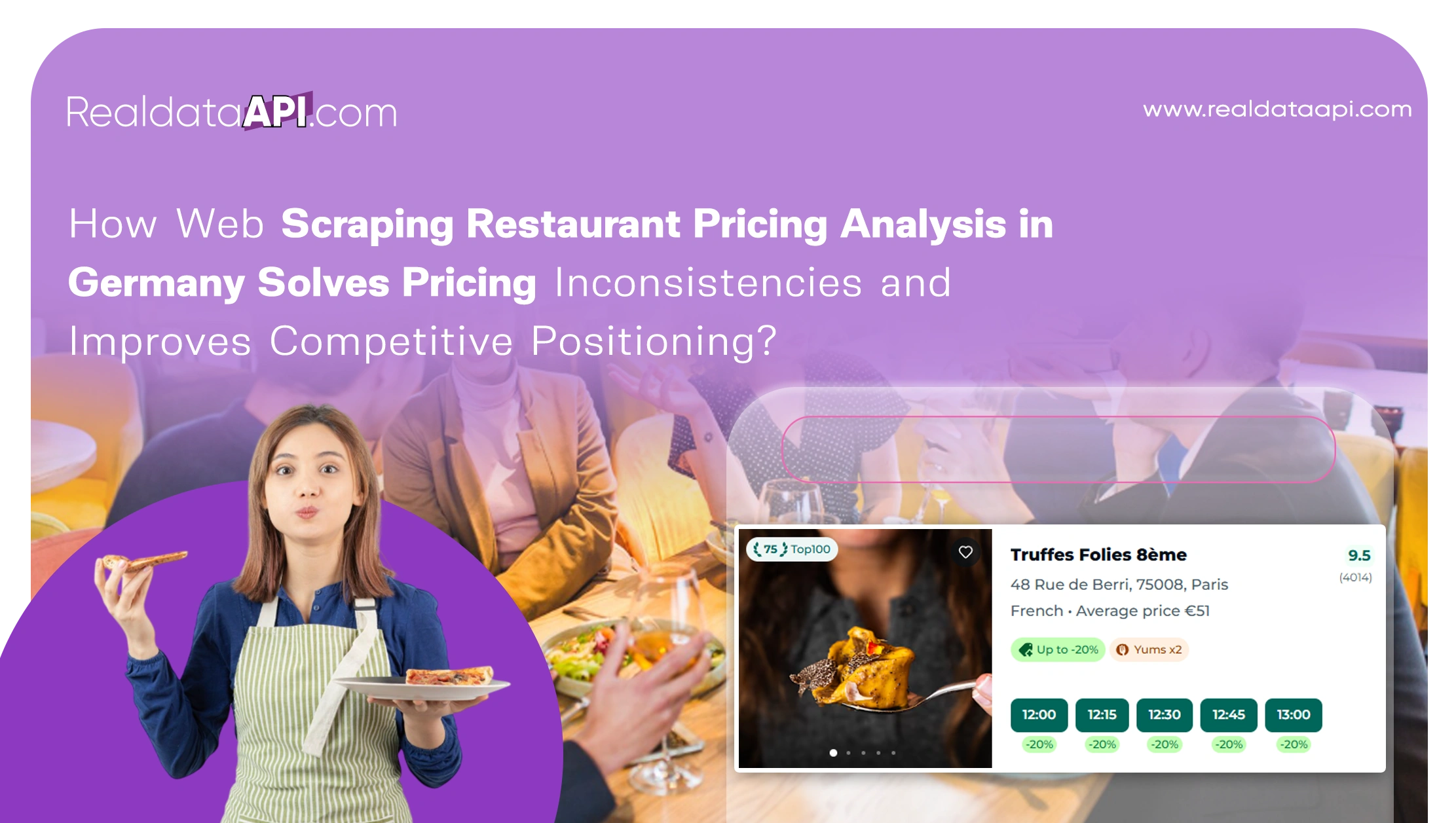 How Web scraping restaurant pricing analysis in Germany Solves Pricing Inconsistencies and Improves Competitive Positioning?
