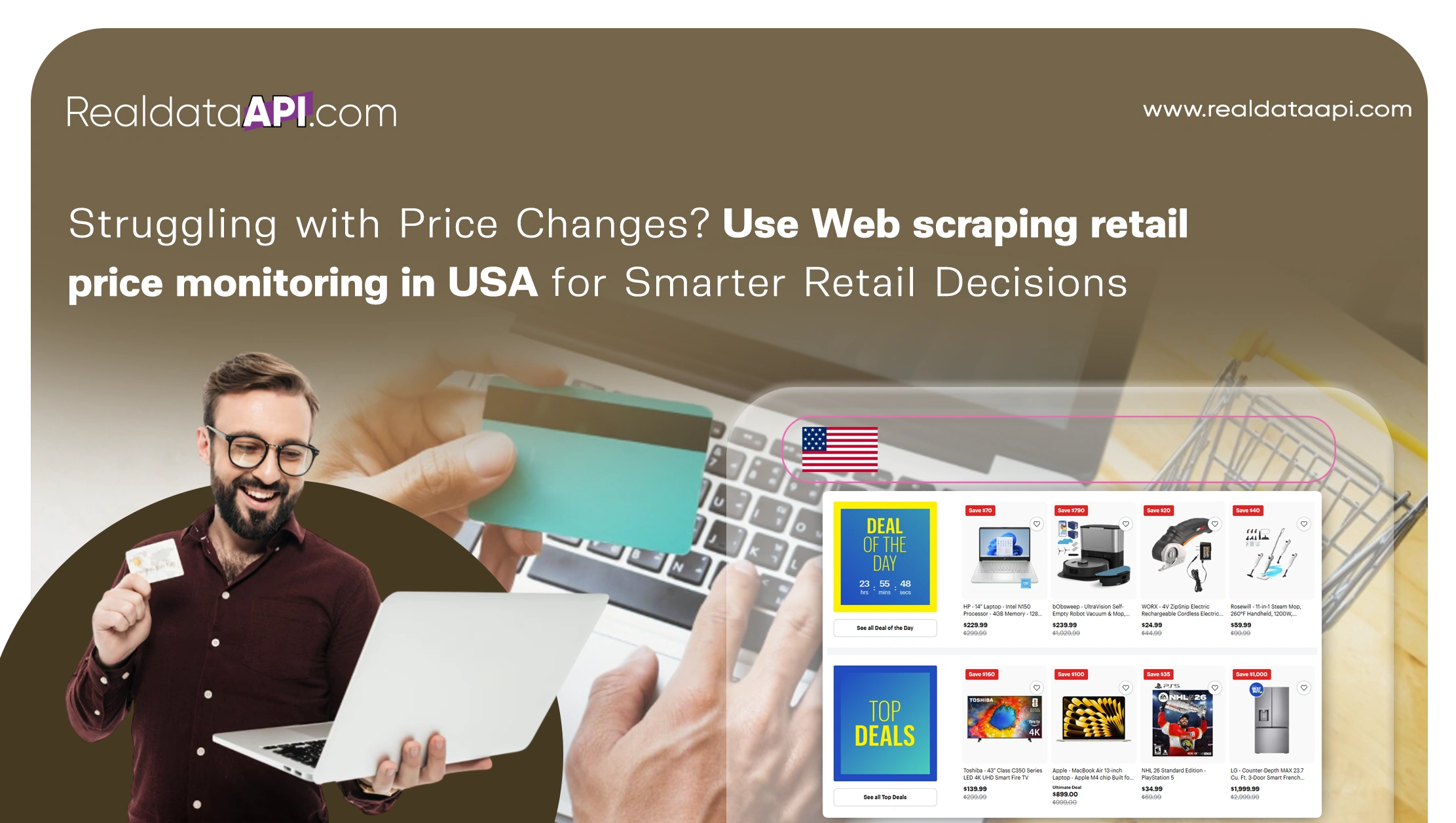 Struggling with Price Changes? Use Web scraping retail price monitoring in USA for Smarter Retail Decisions