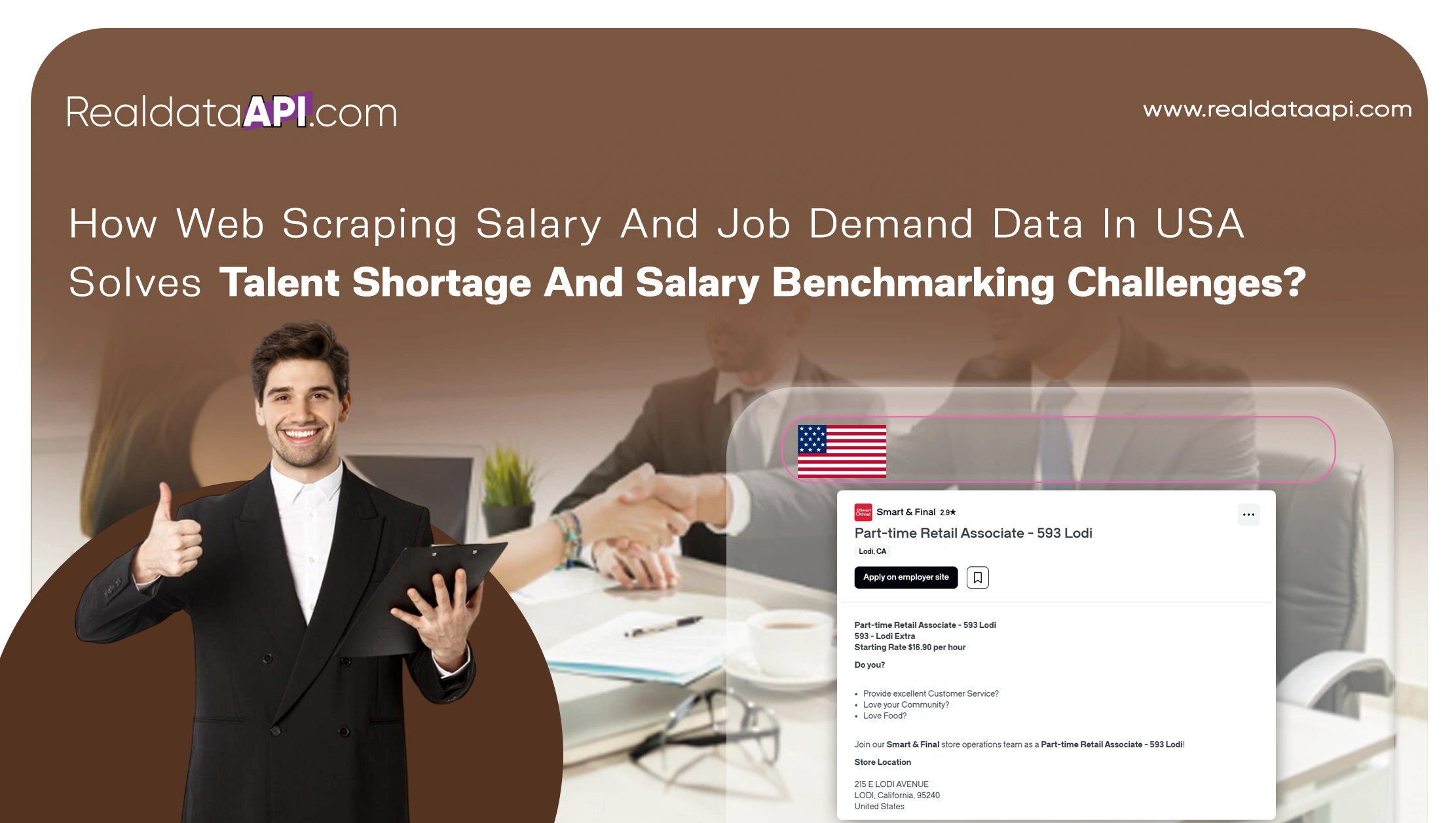 How Web Scraping Salary And Job Demand Data In USA Solves Talent Shortage And Salary Benchmarking Challenges?
