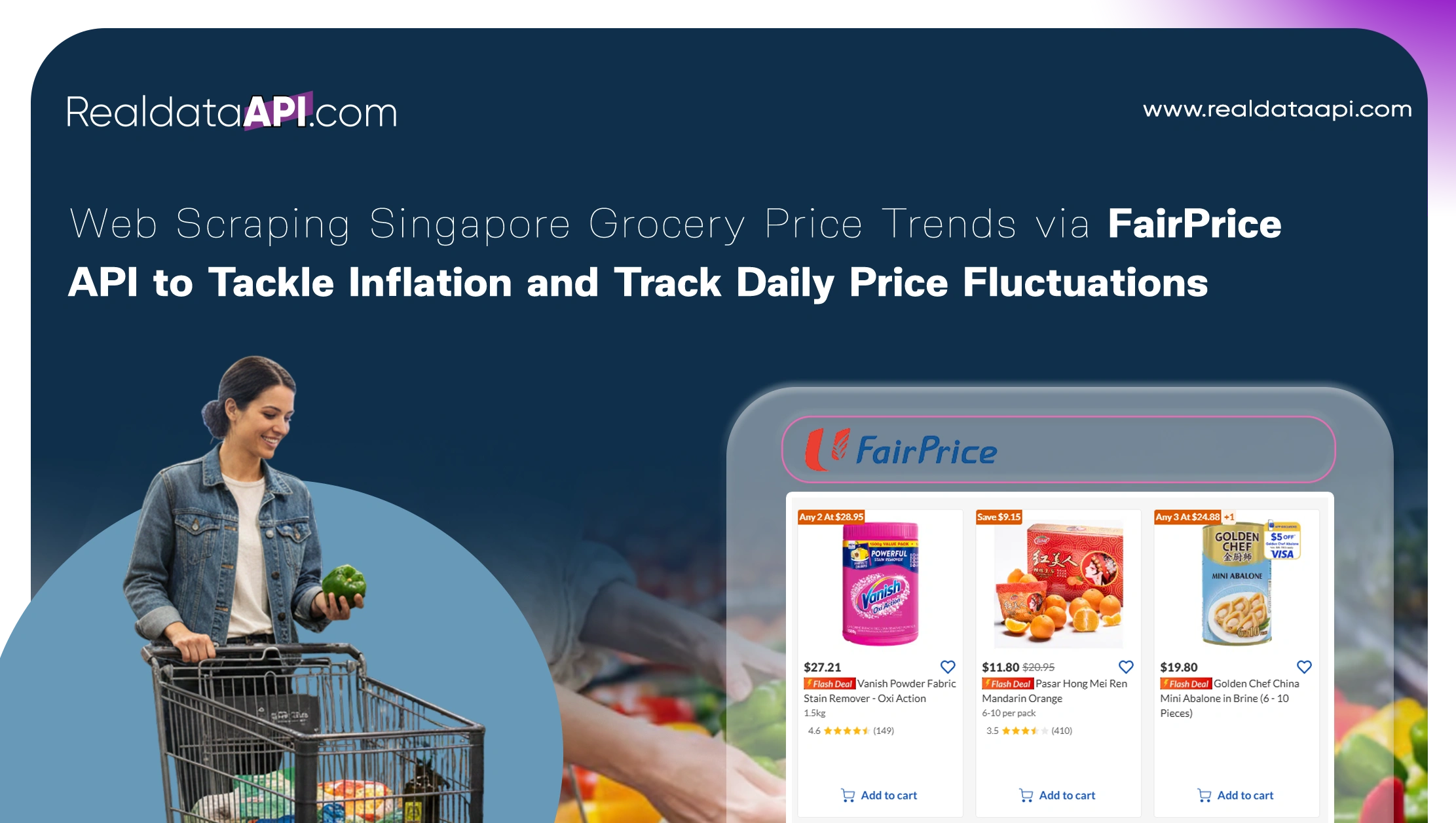 Web Scraping Singapore Grocery Price Trends via FairPrice API to Tackle Inflation and Track Daily Price Fluctuations