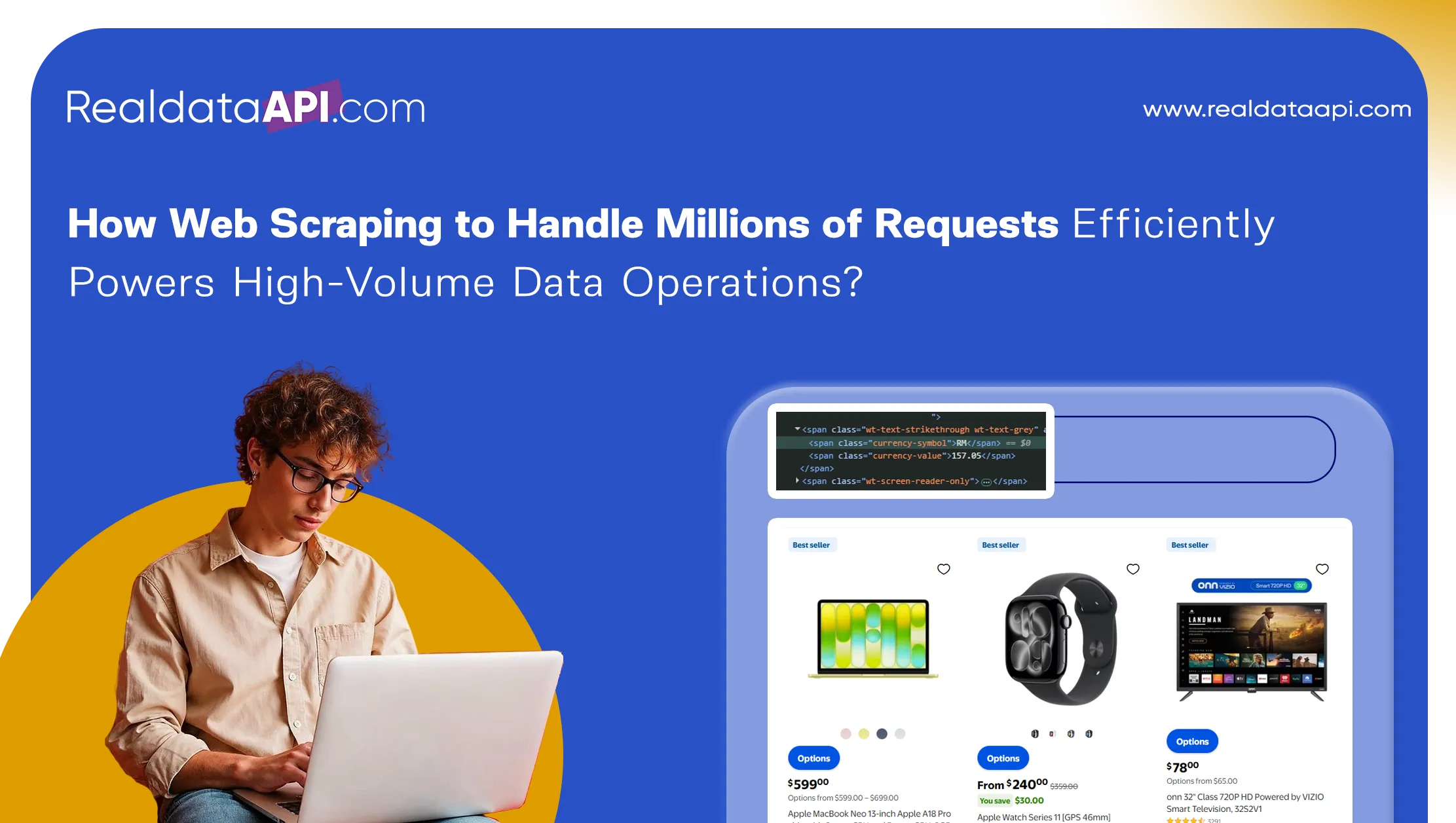 How Web Scraping to Handle Millions of Requests Efficiently Powers High-Volume Data Operations?
