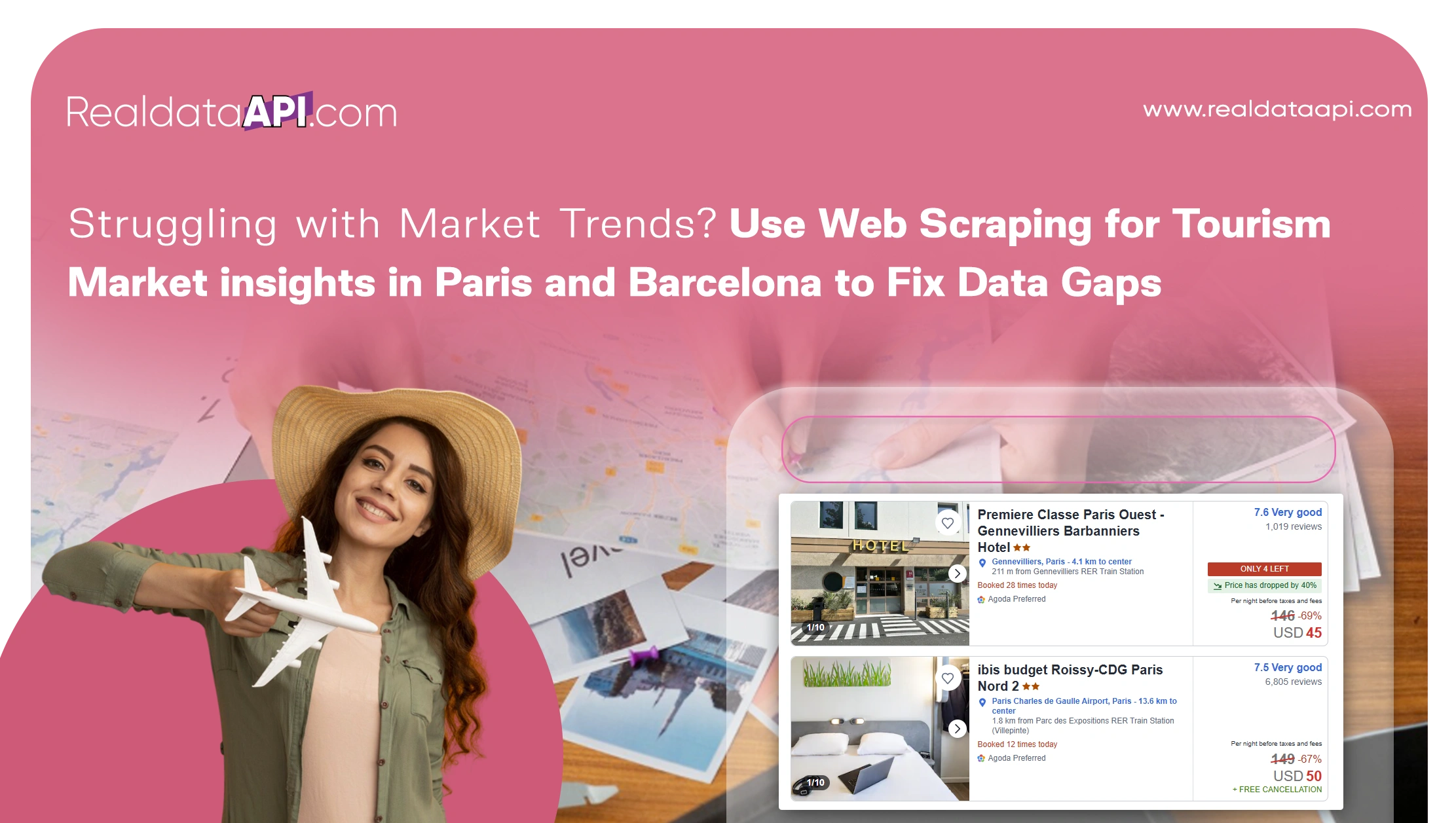 Struggling with Market Trends? Use web scraping for tourism market insights in Paris and Barcelona to Fix Data Gaps