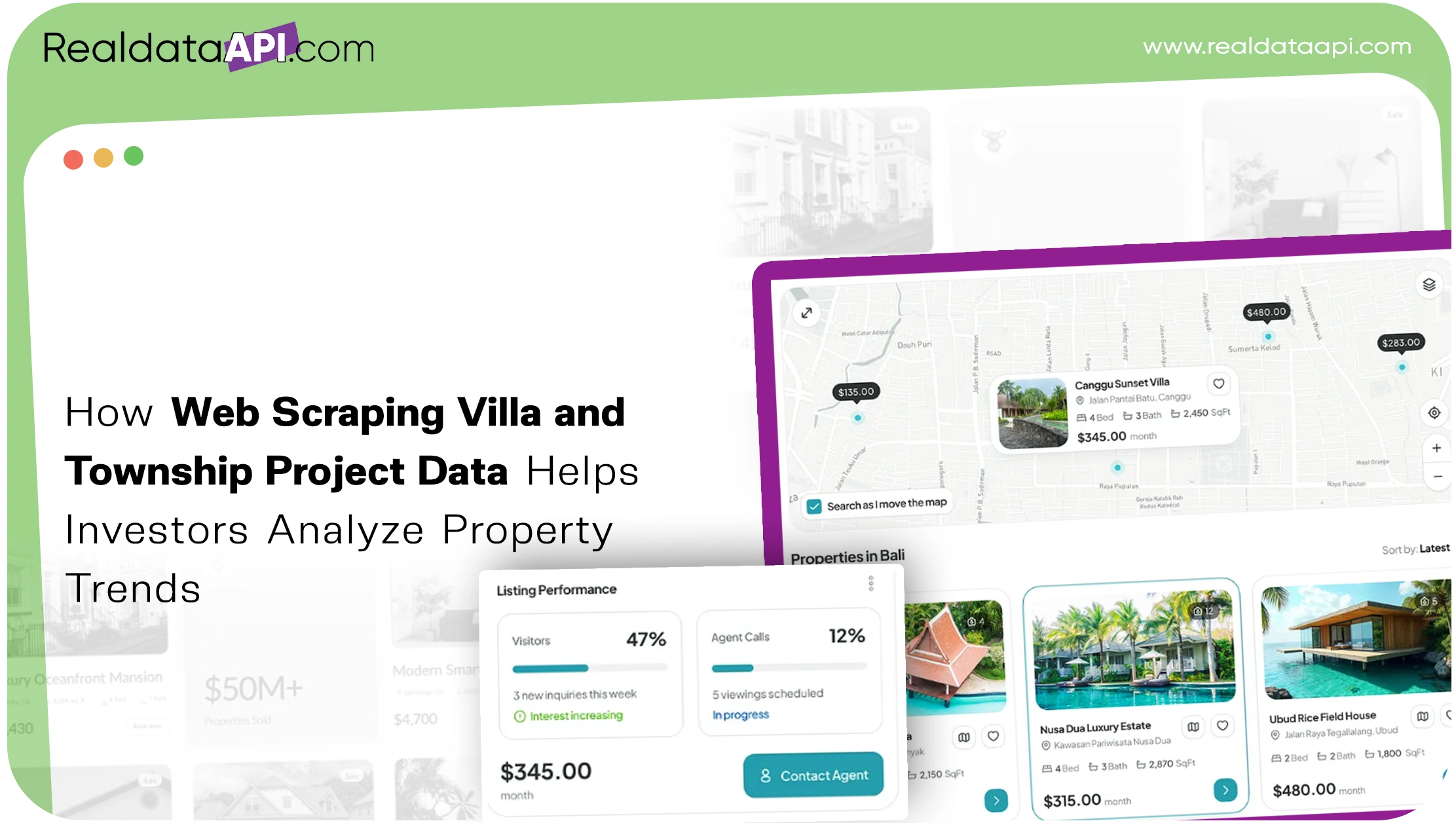 How Web Scraping Villa and Township Project Data Helps Investors Analyze Property Trends