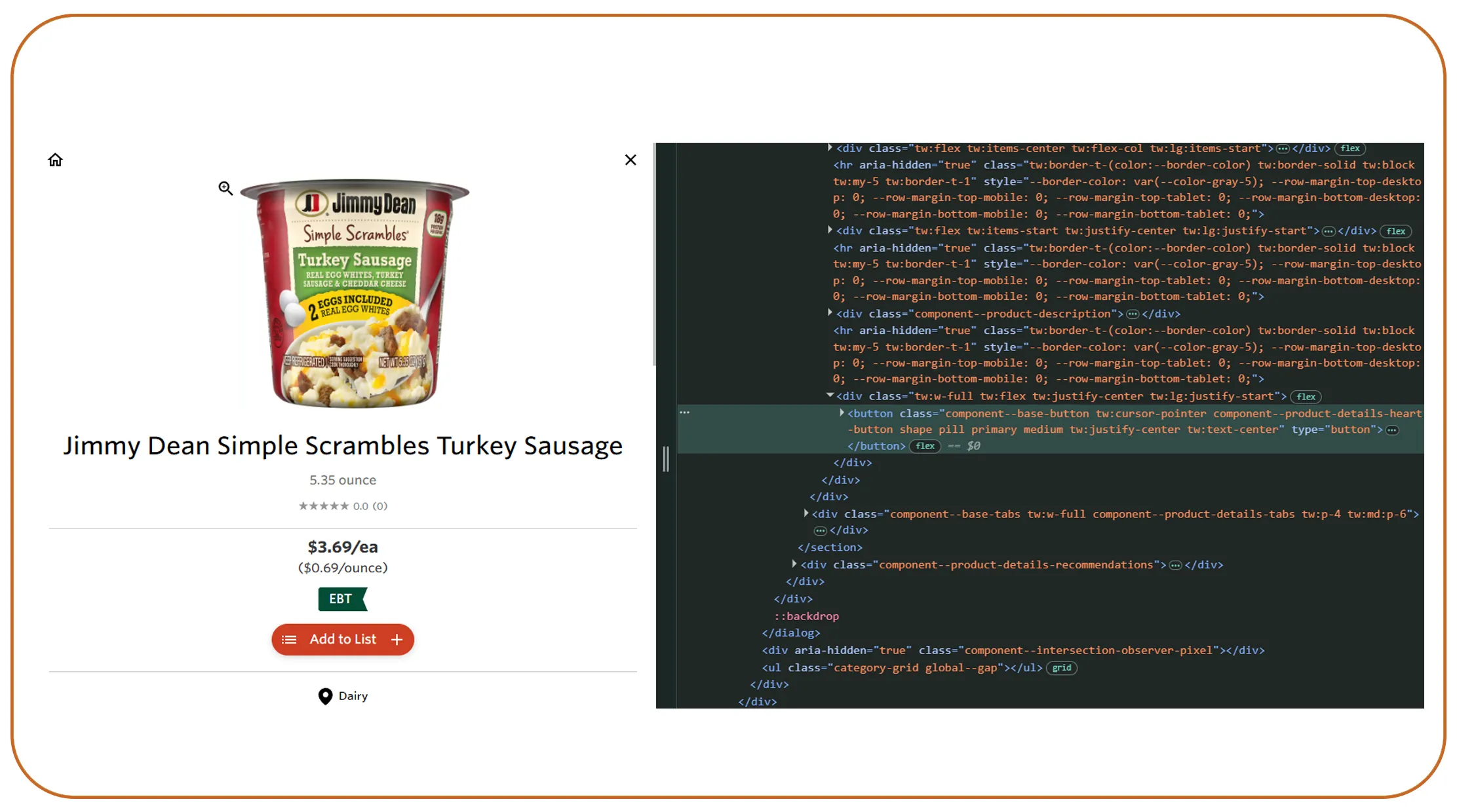 Challenges in Extracting Wegmans Product Data