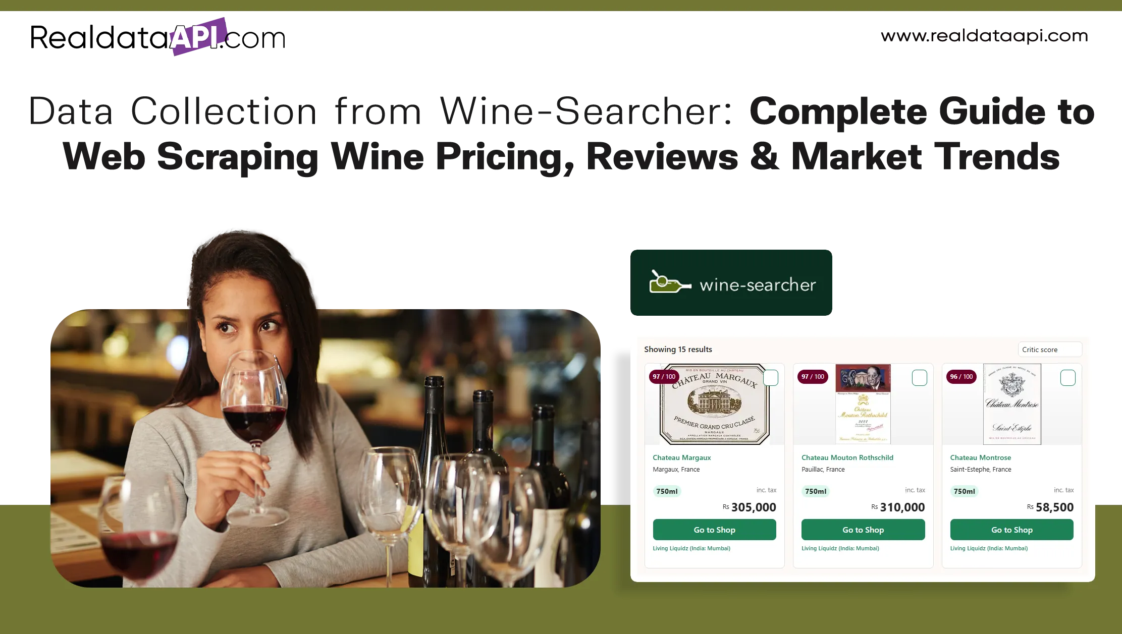 Data Collection from Wine-Searcher: Complete Guide to Web Scraping Wine Pricing, Reviews & Market Trends